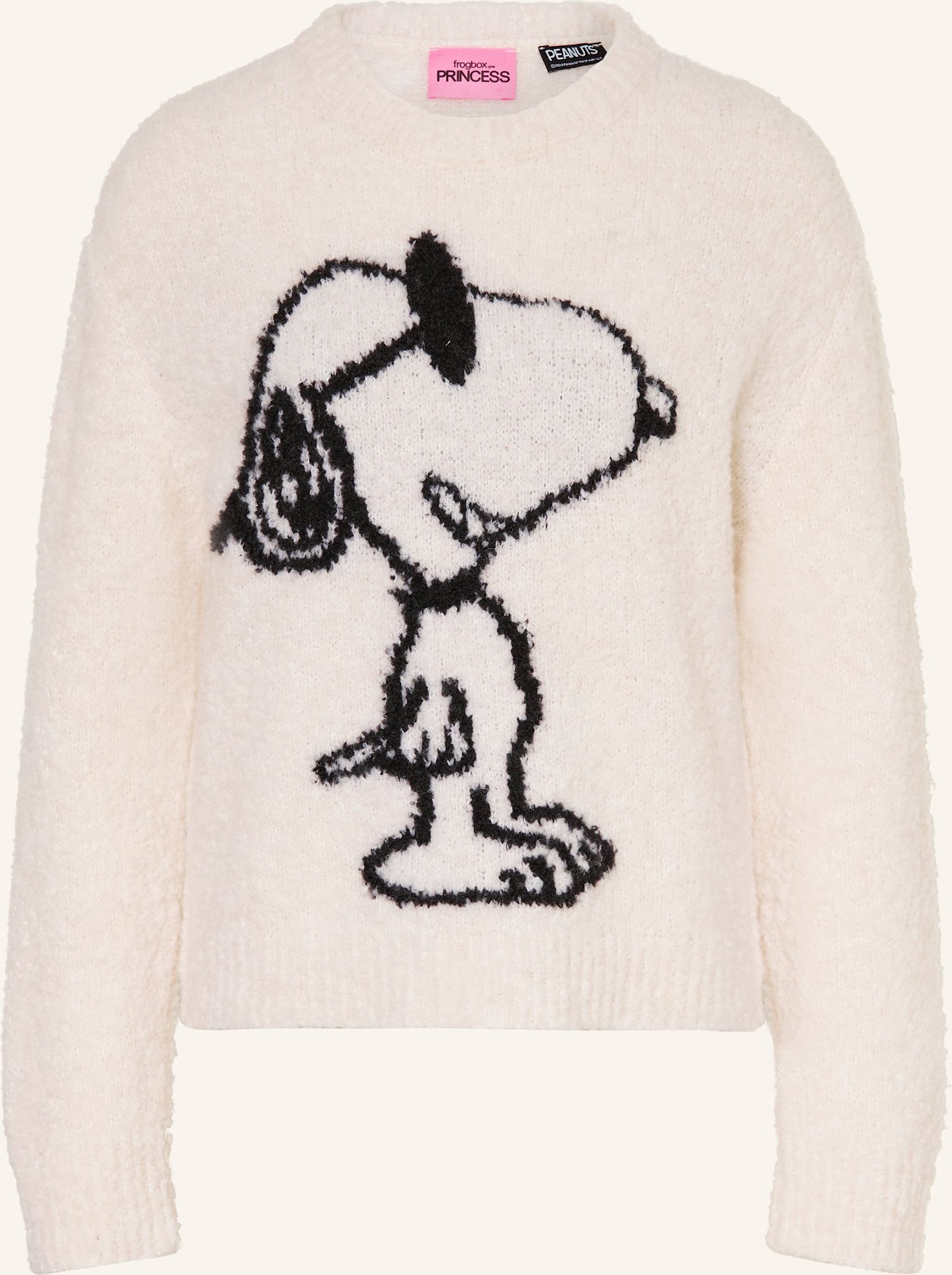 Thumbnail - Frogbox Pullover Mit Alpaka weiss