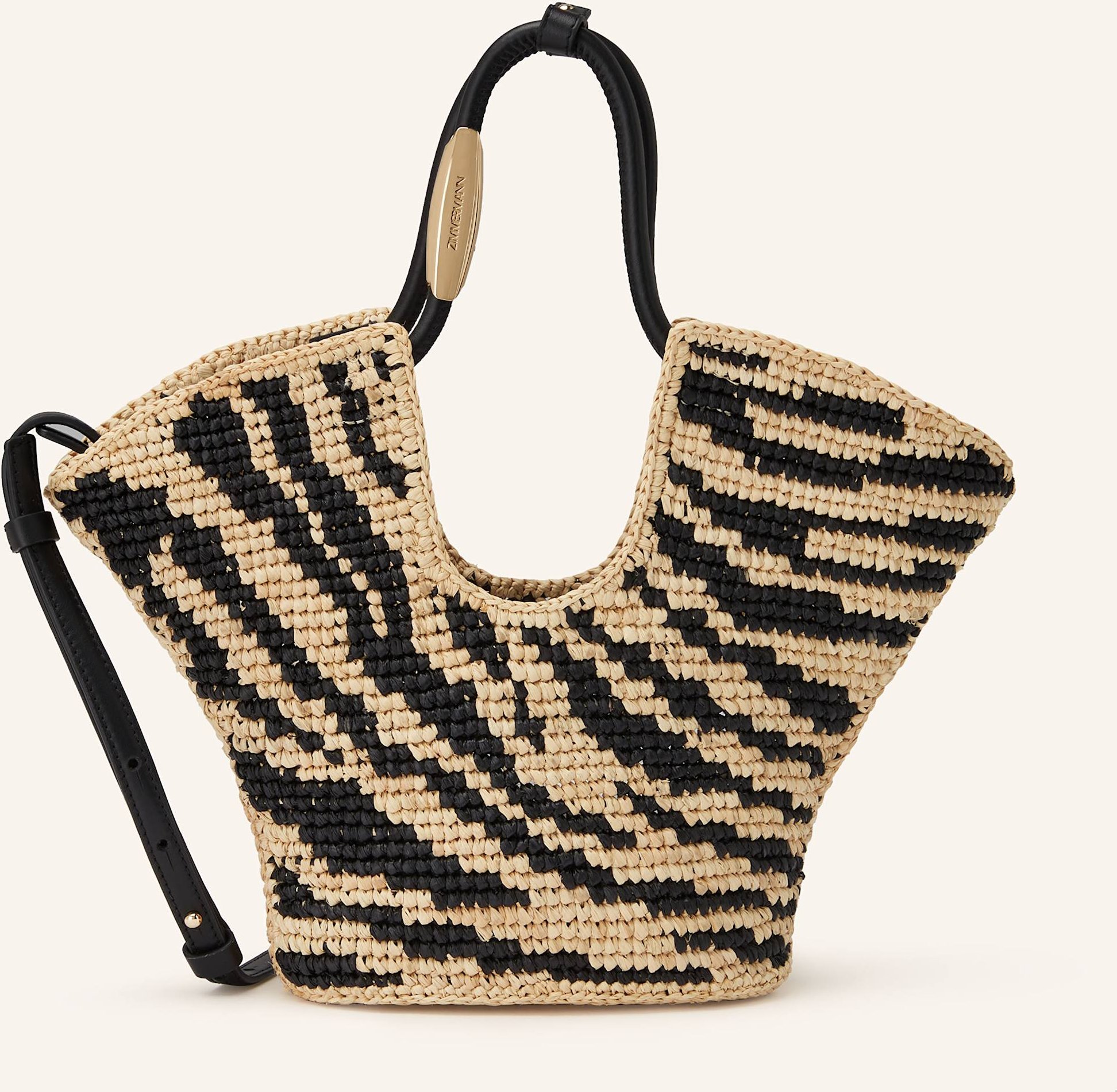 Zimmermann Handtasche Goldentime schwarz
