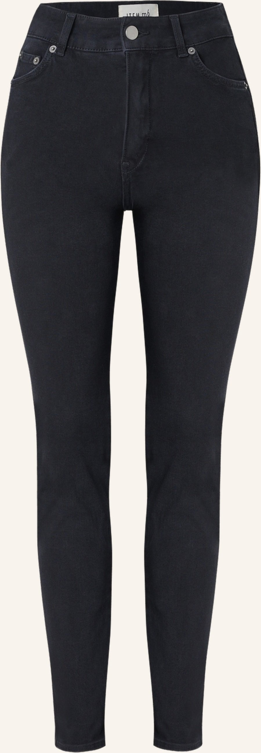 Item m6 Jeans Denim High Rise Mit Shaping-Effekt schwarz