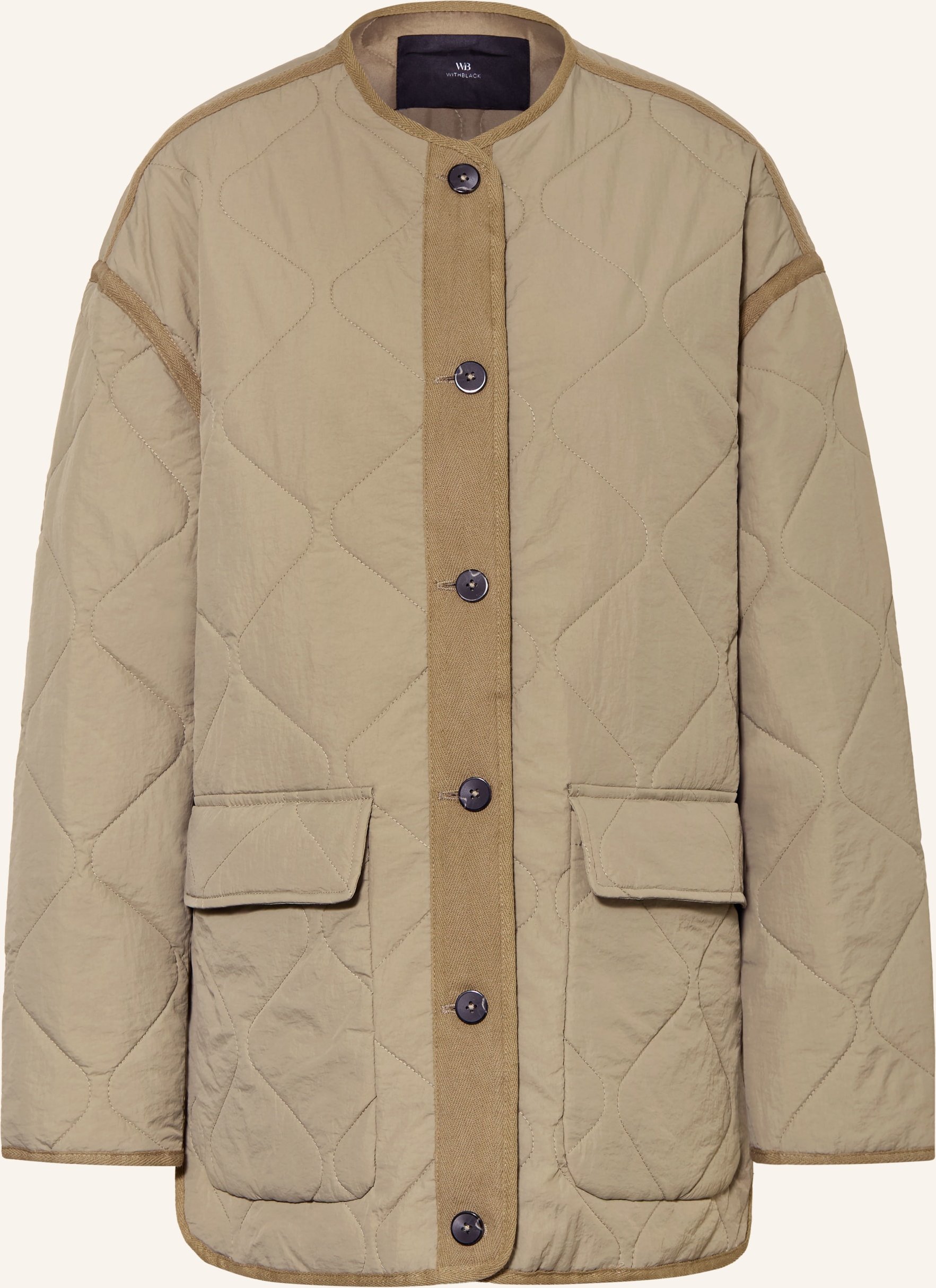 Withblack Steppjacke Sandy gruen