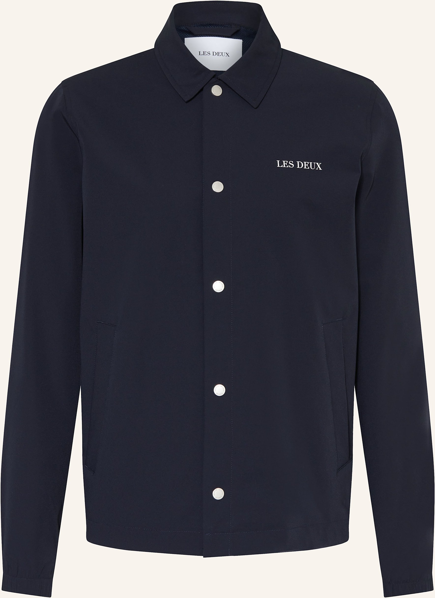 Les Deux Overjacket Idris blau