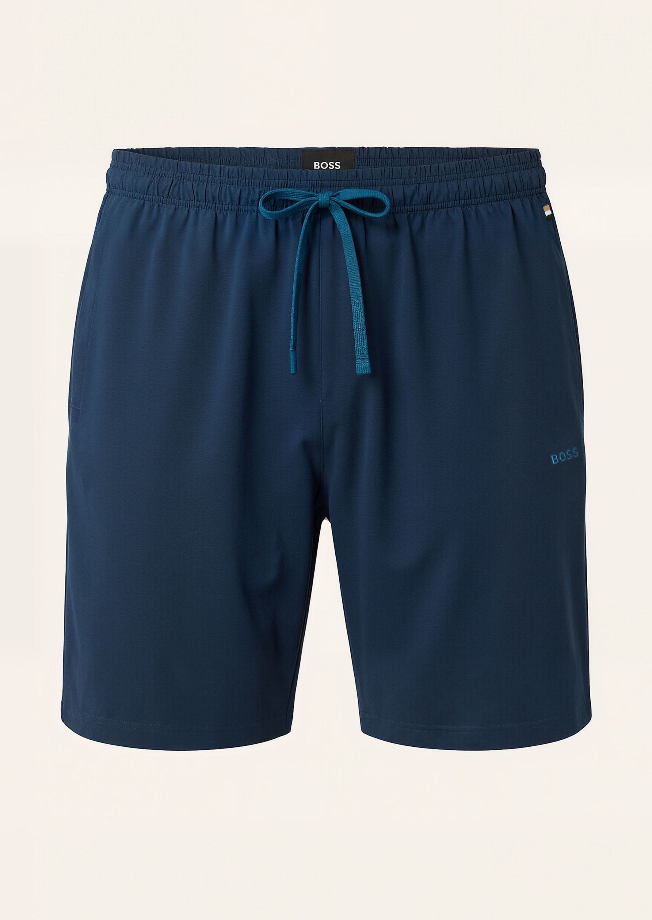 Boss Loungewear Unterteil Mix&Match Short Cw blau