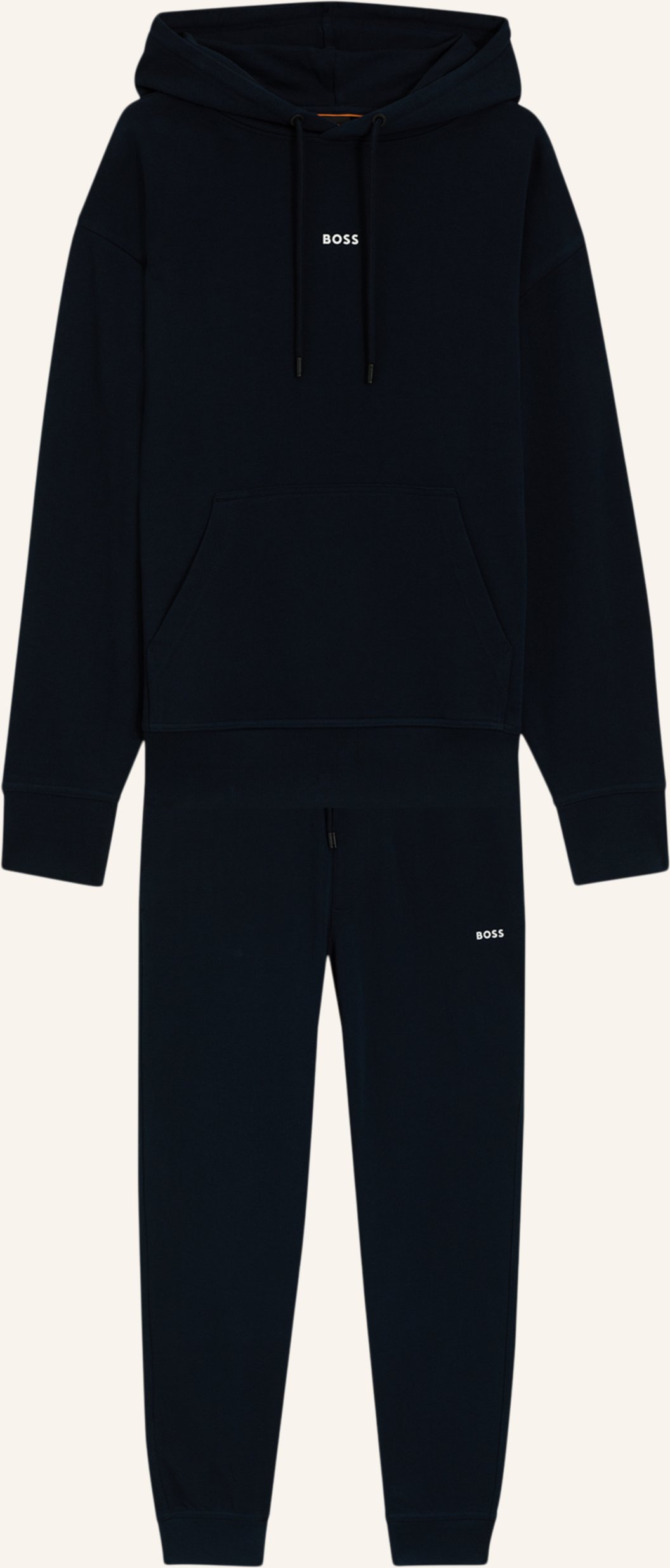 Boss Sweatshirt Tracksuitwesmallhood Regular Fit blau