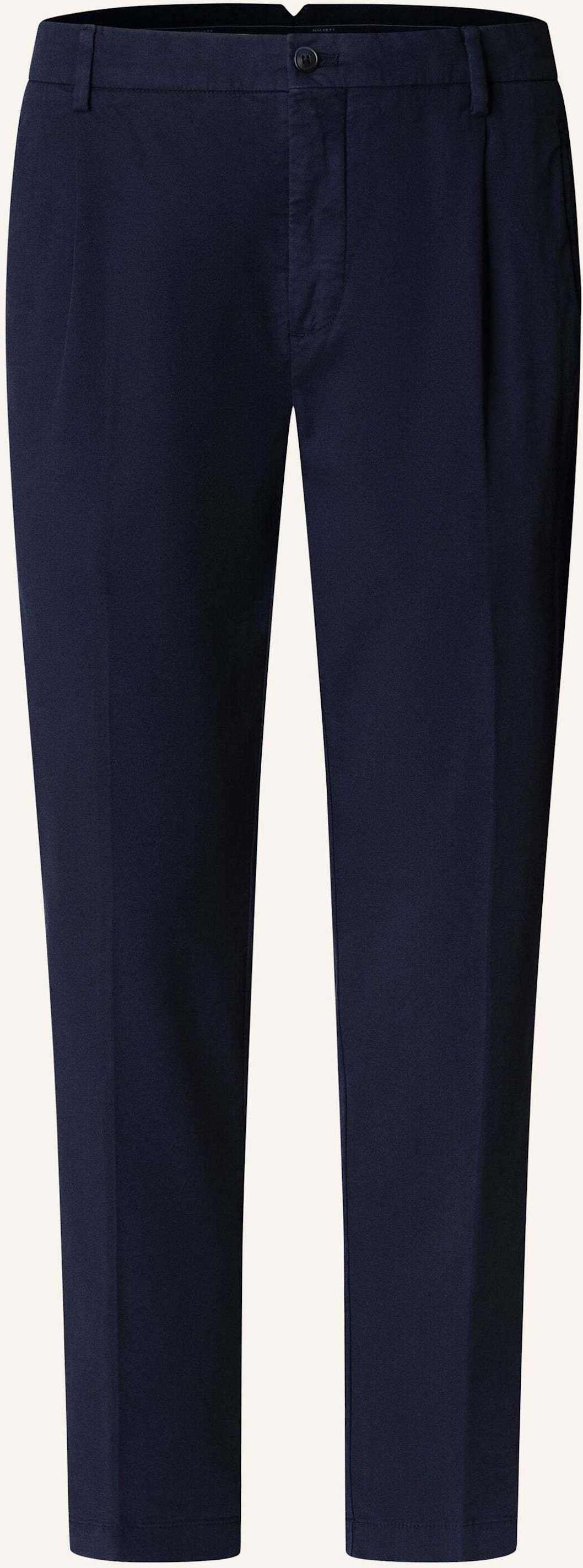 Hackett London Chino Tricotine Trouser blau