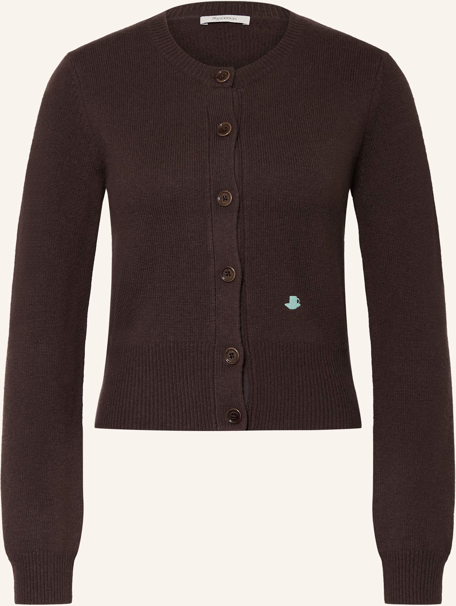 Jw Anderson Strickjacke braun