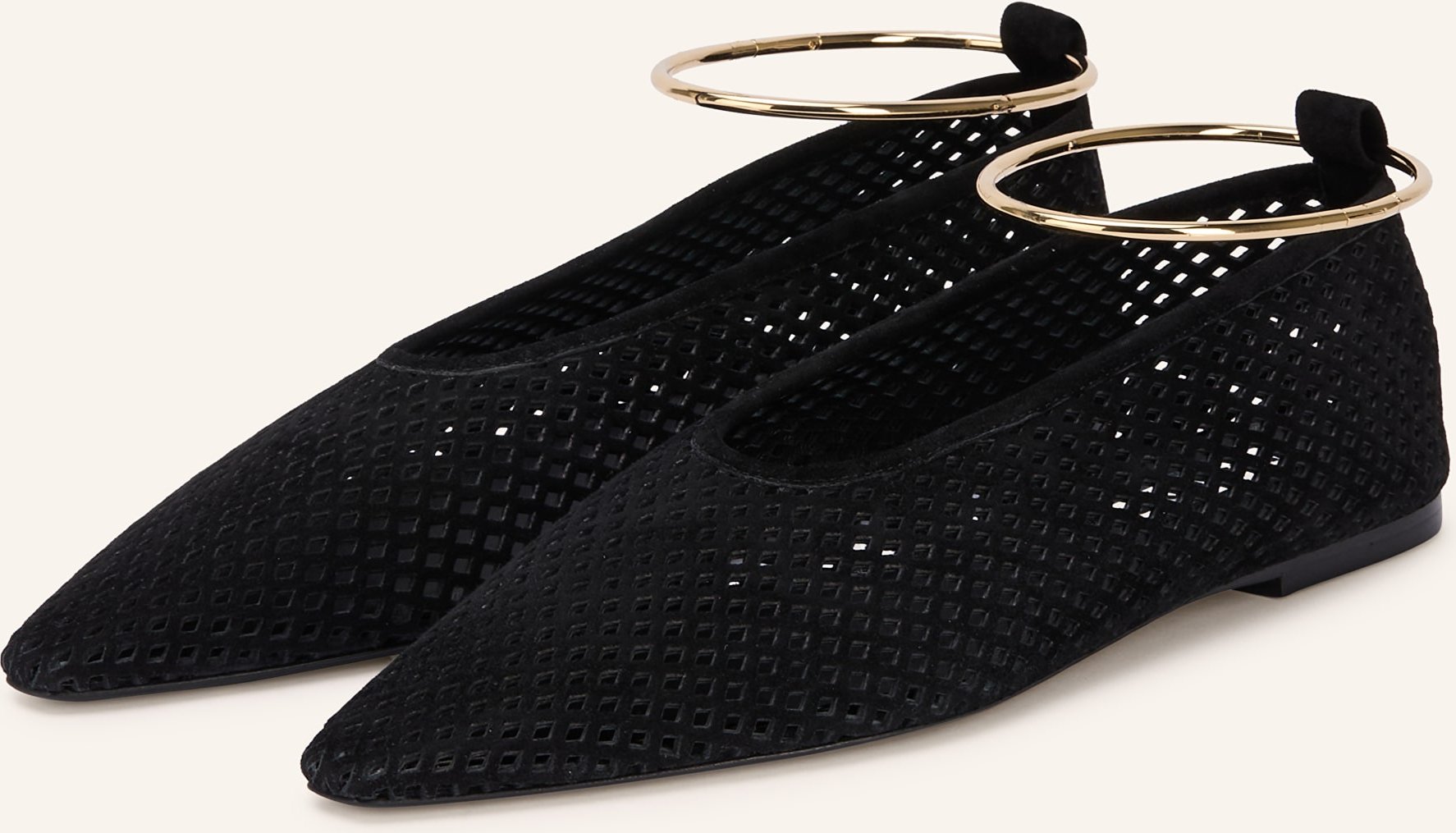 Jil Sander Ballerinas braun