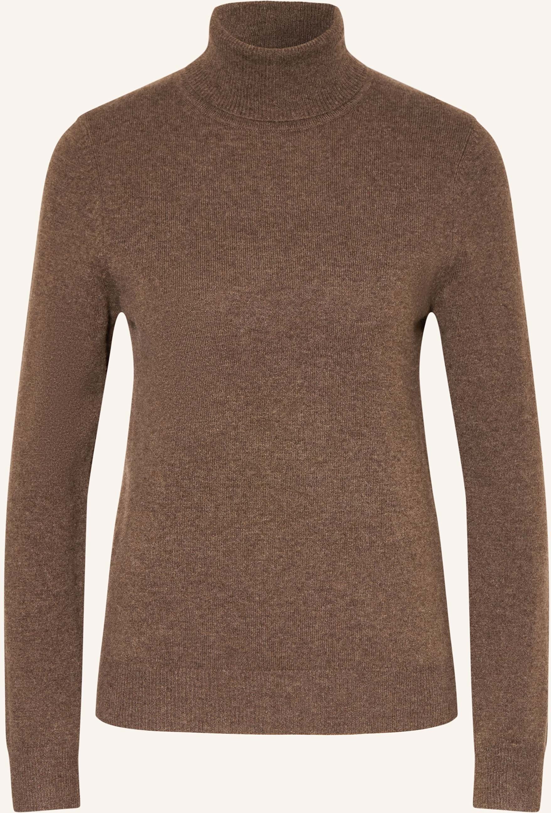 Thumbnail - Repeat Rollkragenpullover Aus Cashmere braun