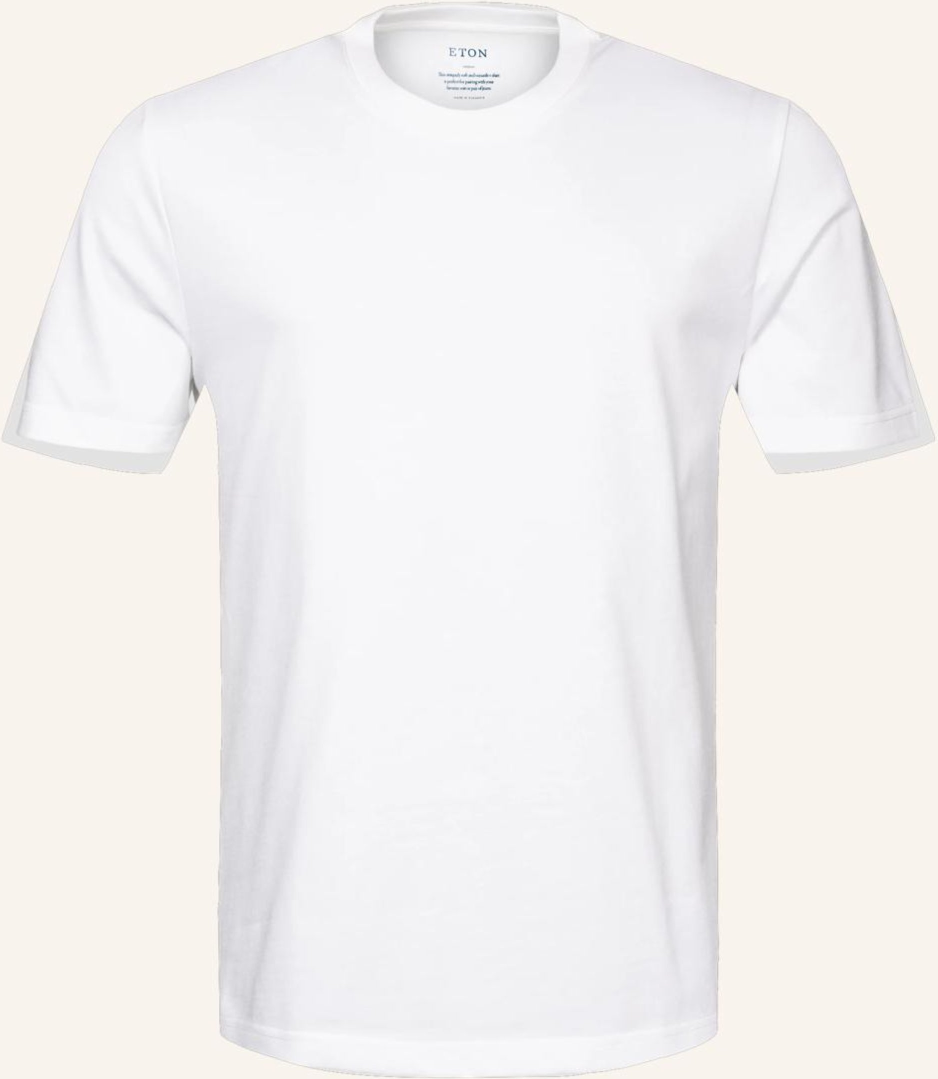 Eton Single Jersey Supima Cotton T-Shirt weiss
