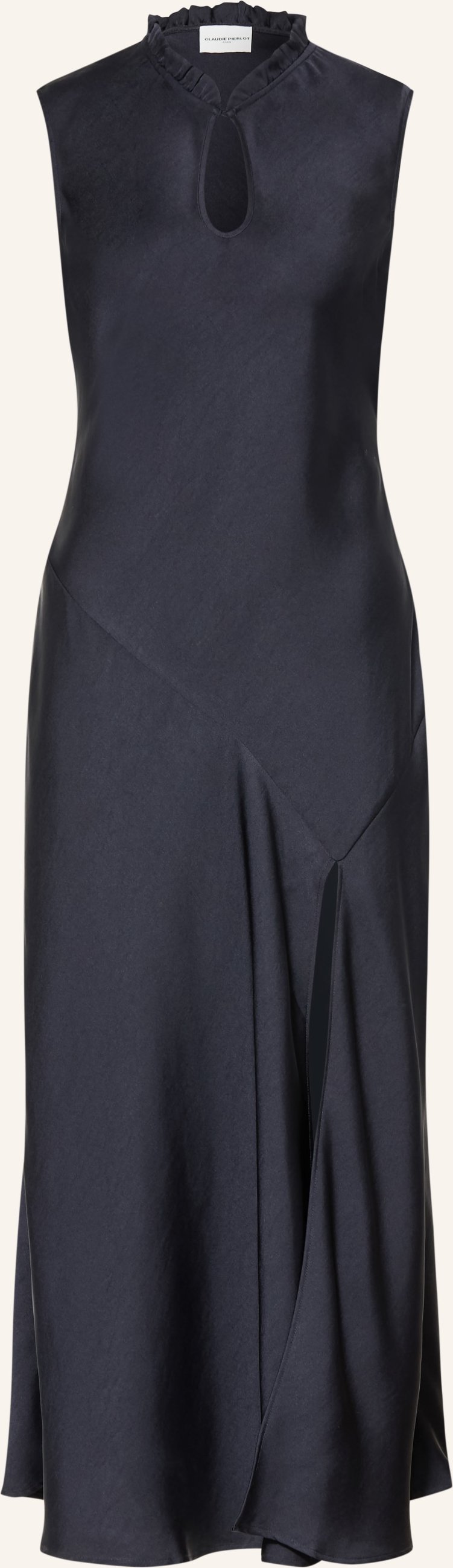 Claudie Pierlot Satinkleid blau
