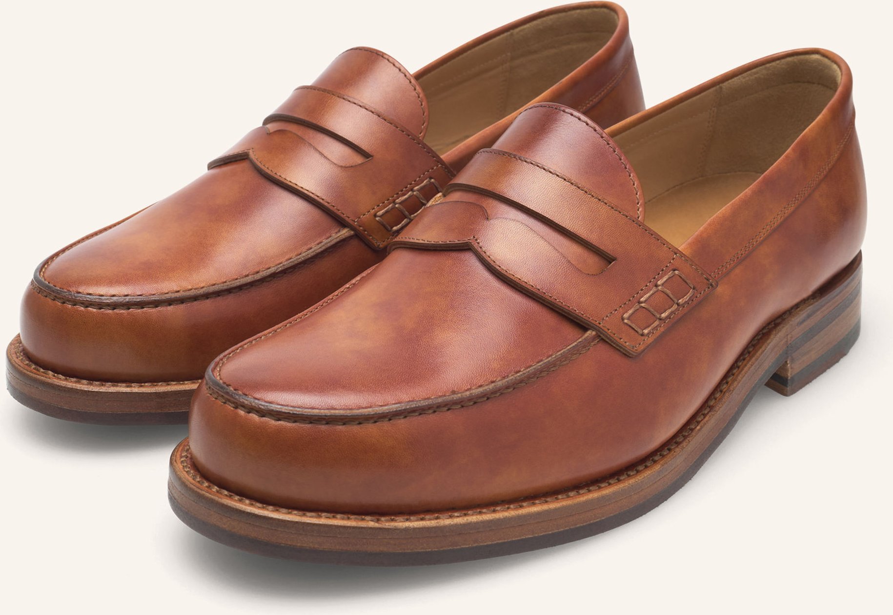 Heinrich Dinkelacker Loafer Janosh K Plain Tc braun