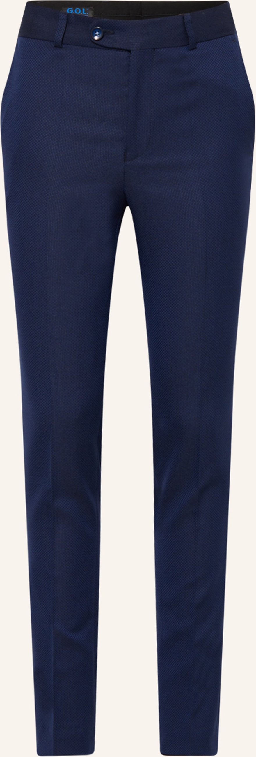 G.O.L. Finest Collection Anzughose Super Slim Fit blau