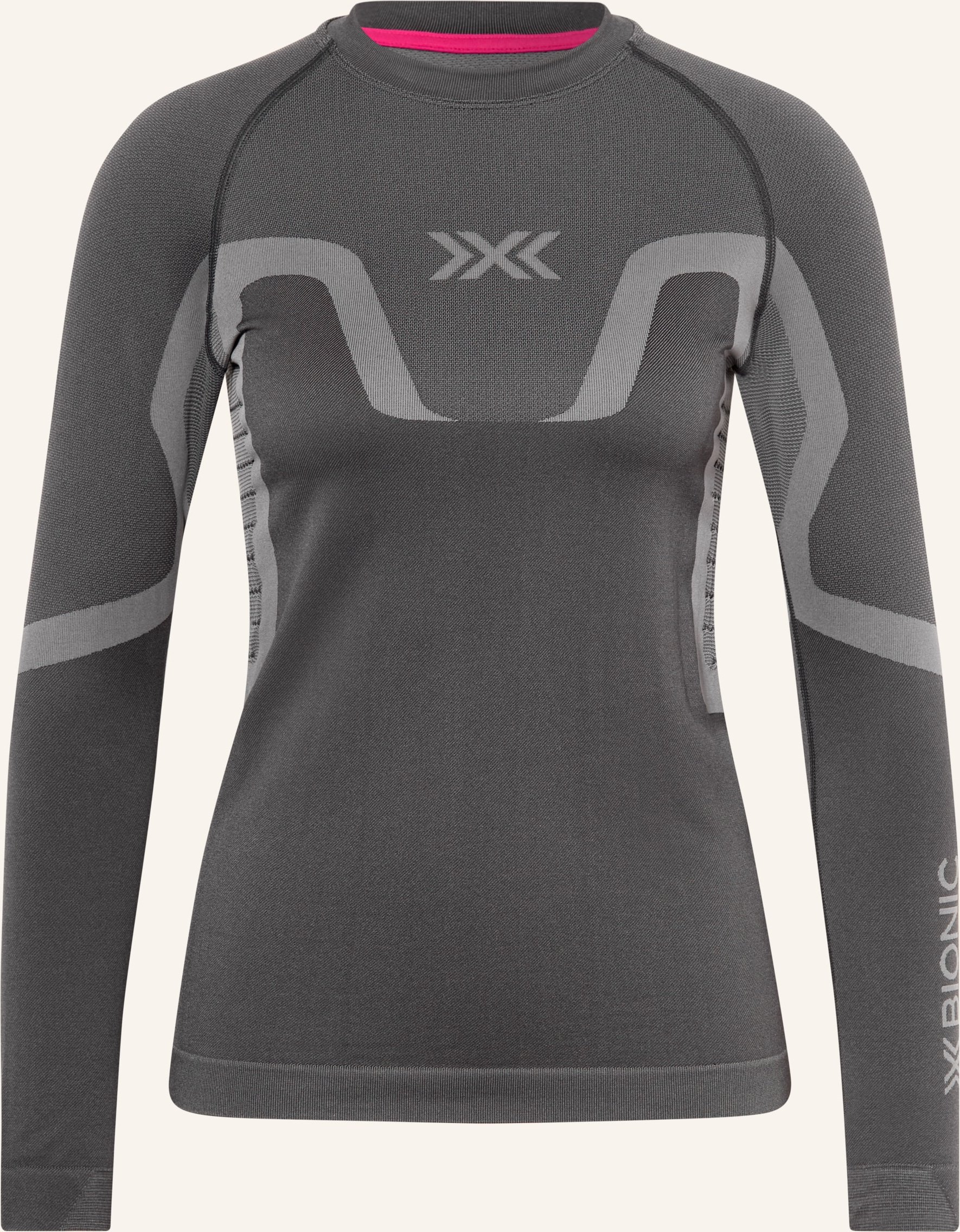 X-Bionic Funktionswäsche-Shirt X-Ential grau