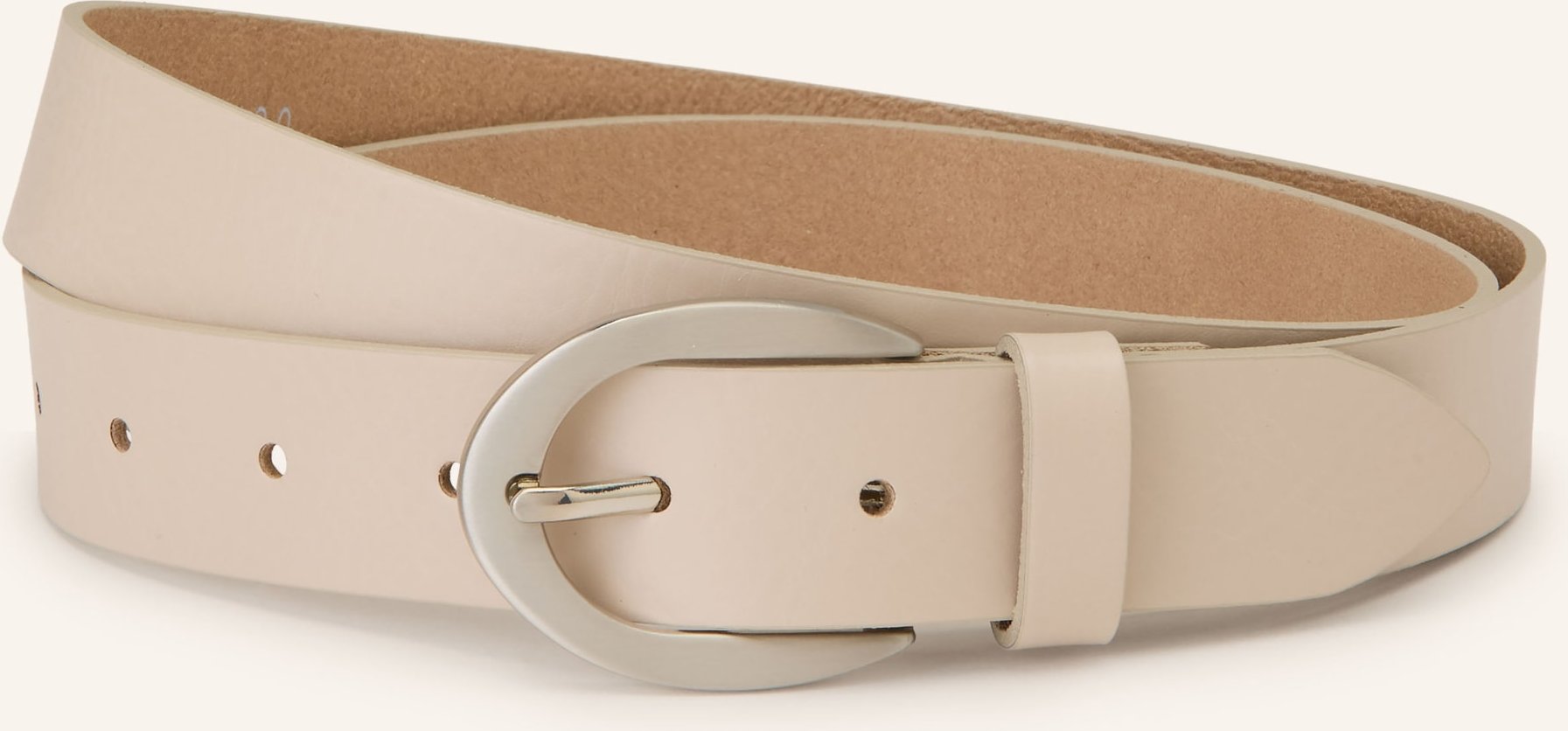 Vanzetti Ledergürtel beige