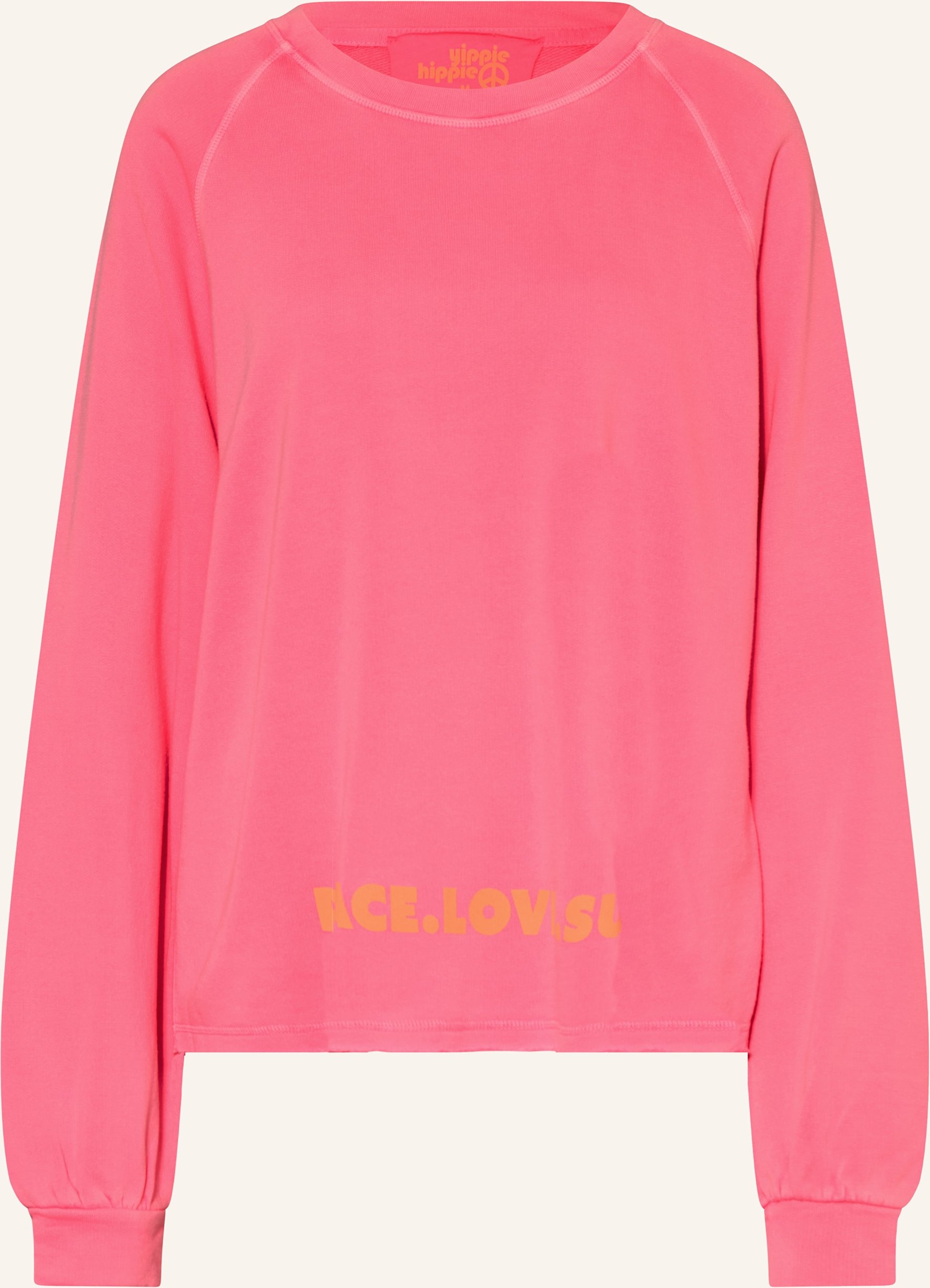 Yippie Hippie Sweatshirt pink