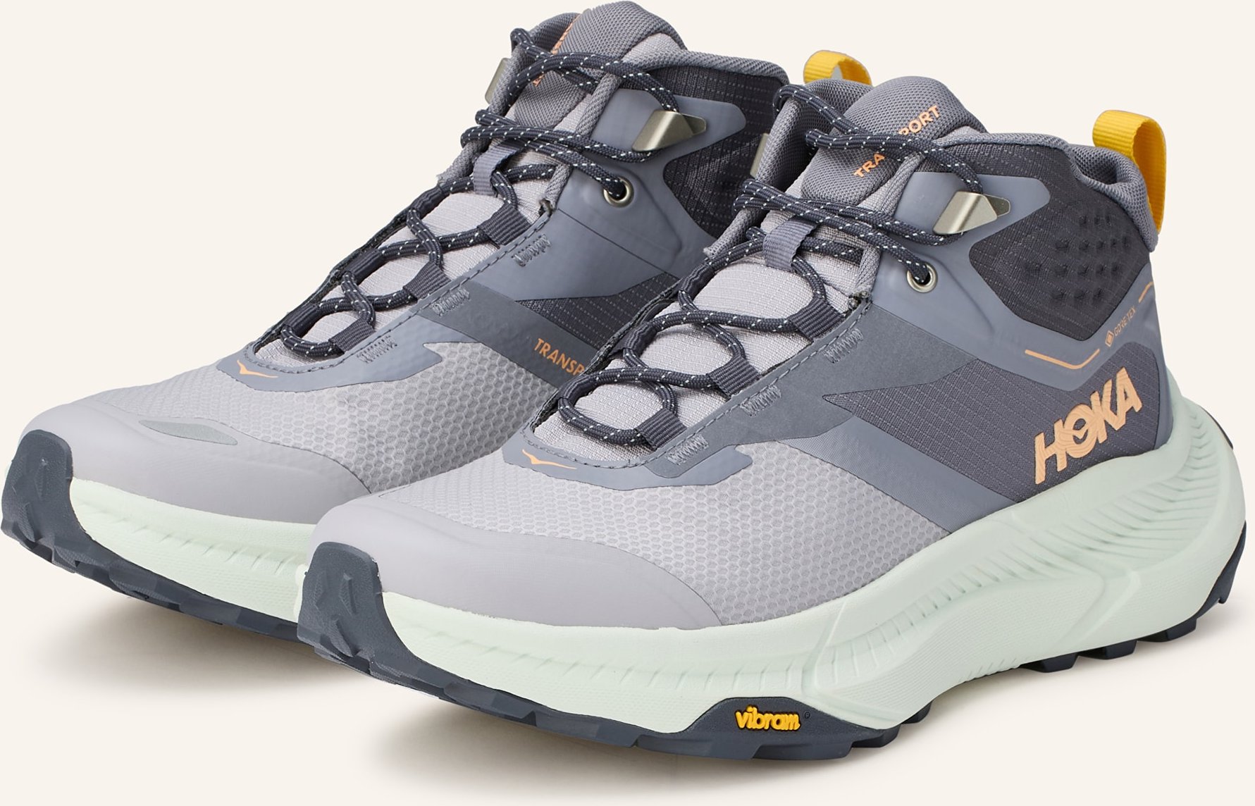 Hoka Wanderschuhe Transport Hike Gtx W grau