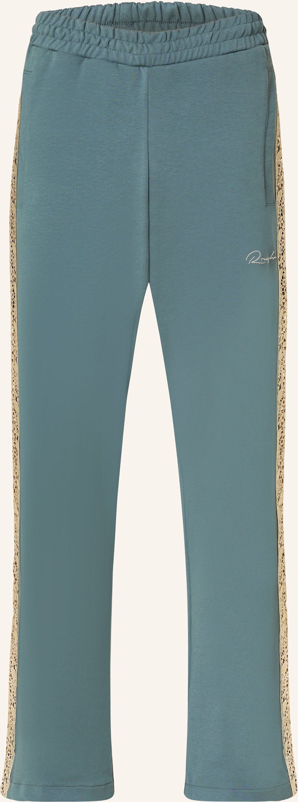 Rough. Sweatpants Mit Galonstreifen blau