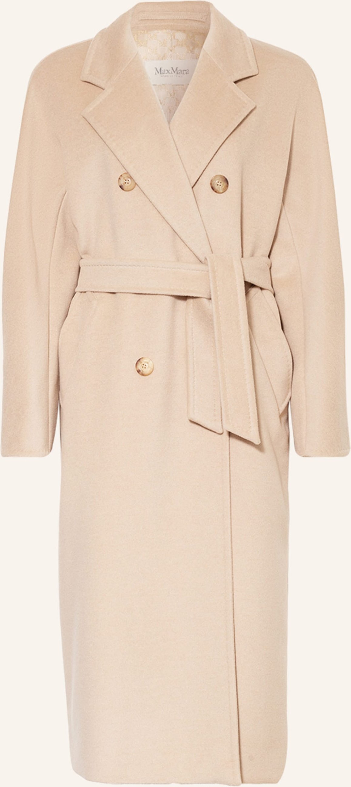 Max Mara Wollmantel Madame beige