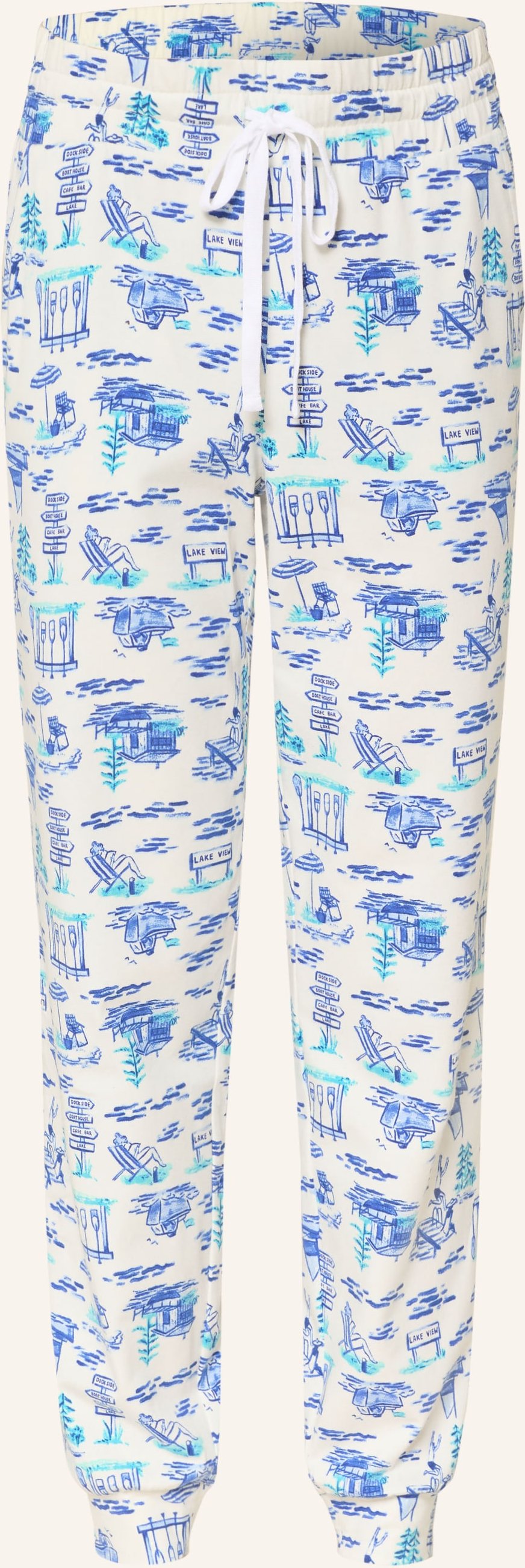 Jockey Schlafhose weiss