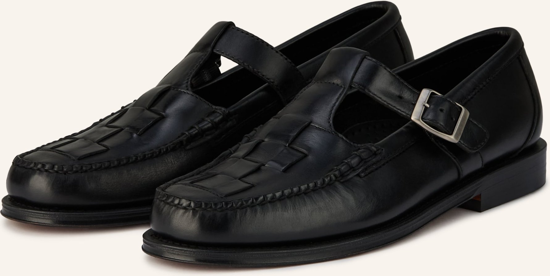 G.H.Bass Loafer Weejun schwarz