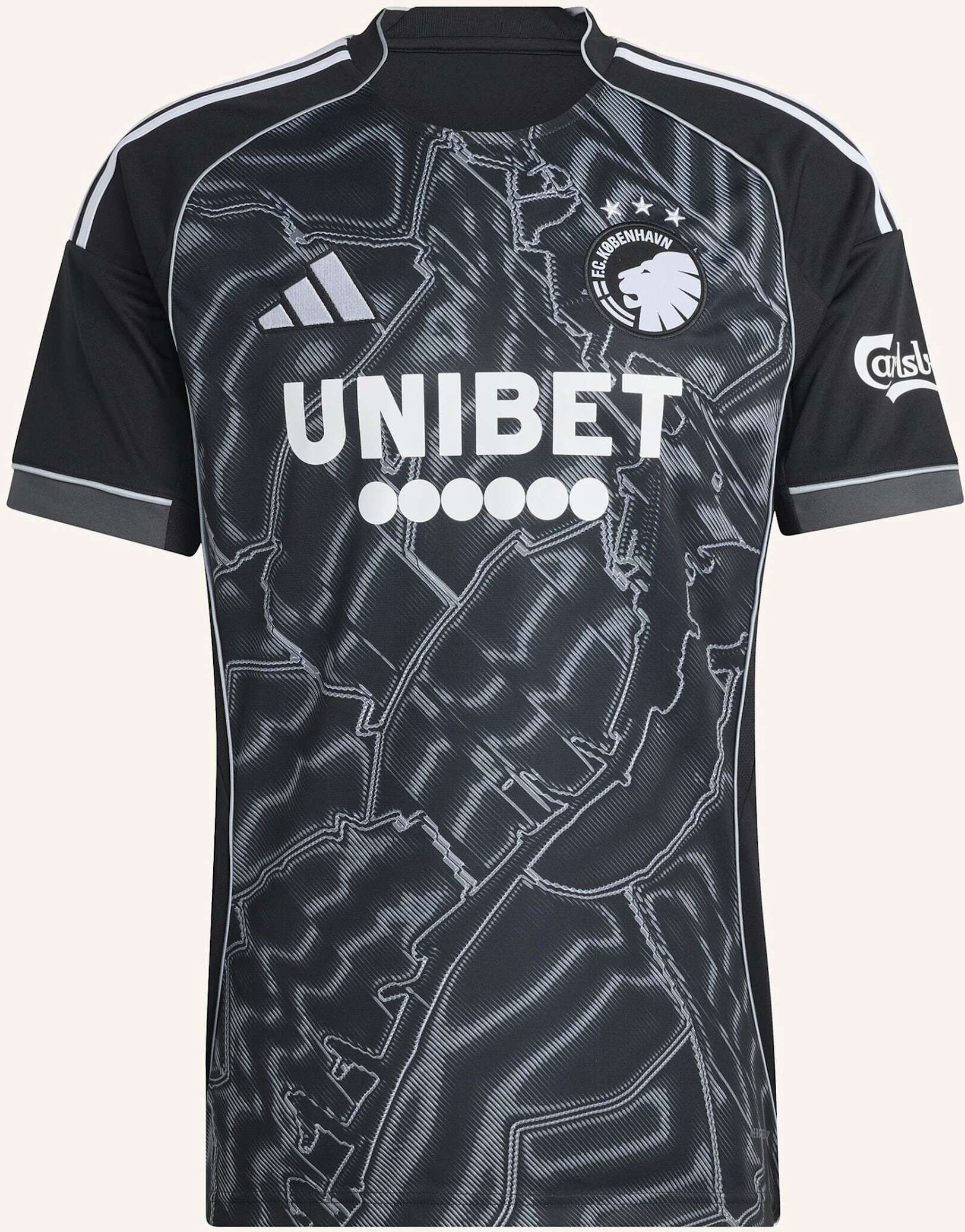 Thumbnail - Adidas F.C. Kopenhagen 25/26 Auswärtstrikot schwarz