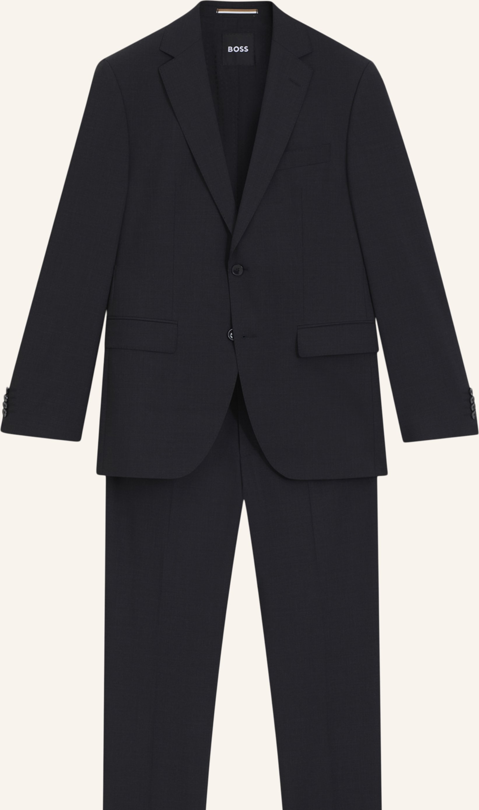 Boss Business Anzug H-Jeckson-2pcs-224 Regular Fit grau