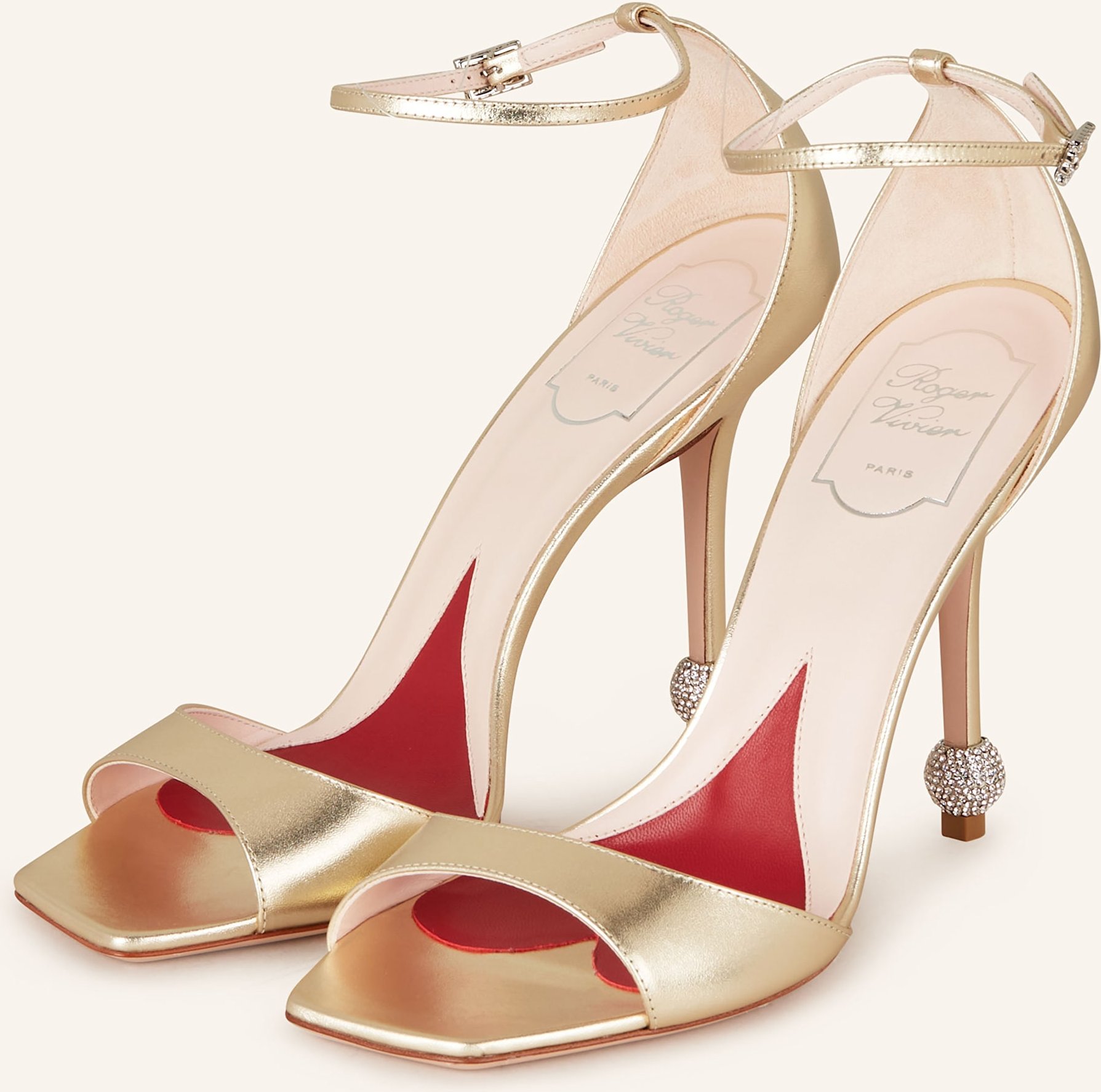 Roger Vivier Sandaletten gold