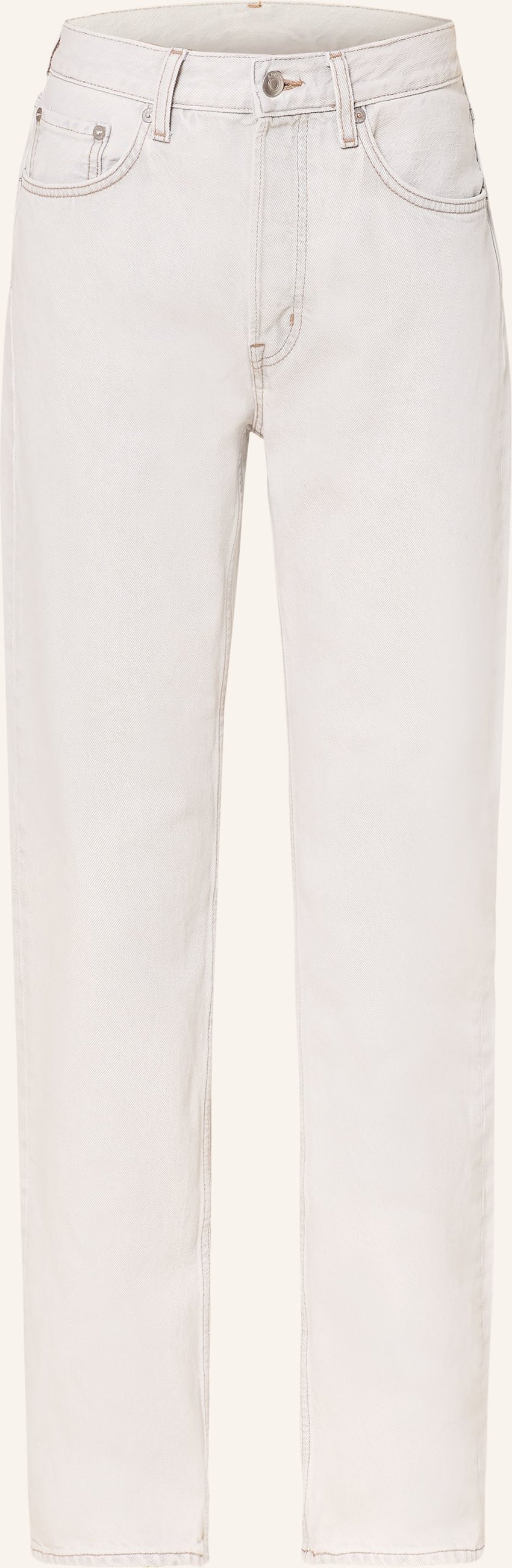 Arket Straight Jeans weiss
