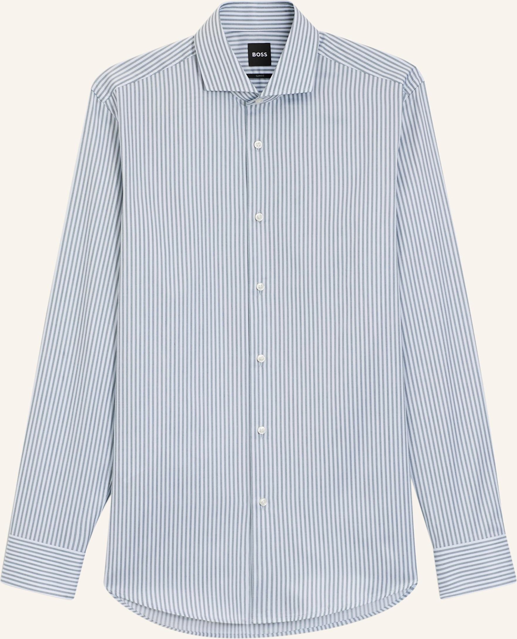 Boss Business Hemd H-Hank-Sp-c1-261 Slim Fit gruen