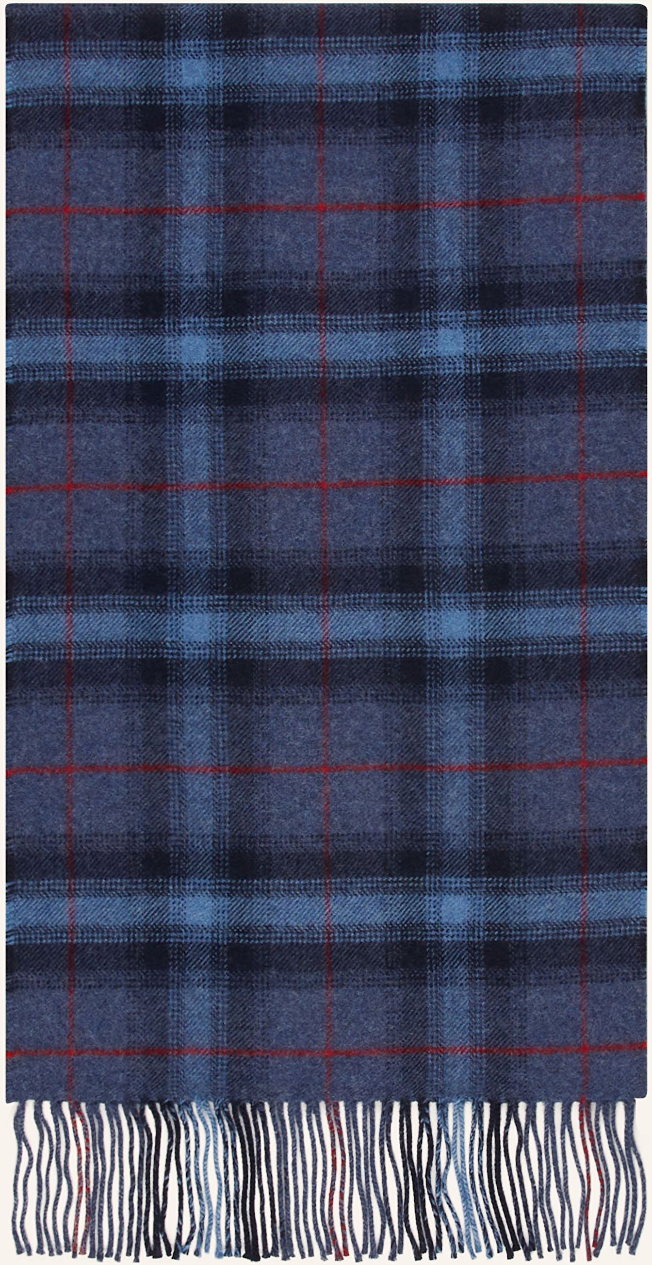 Strokesman's Cashmere-Schal blau