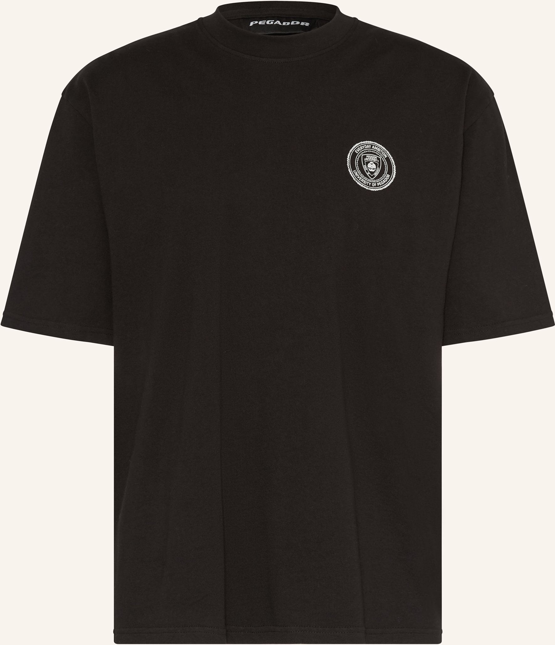 Pegador Oversized-Shirt Patron schwarz