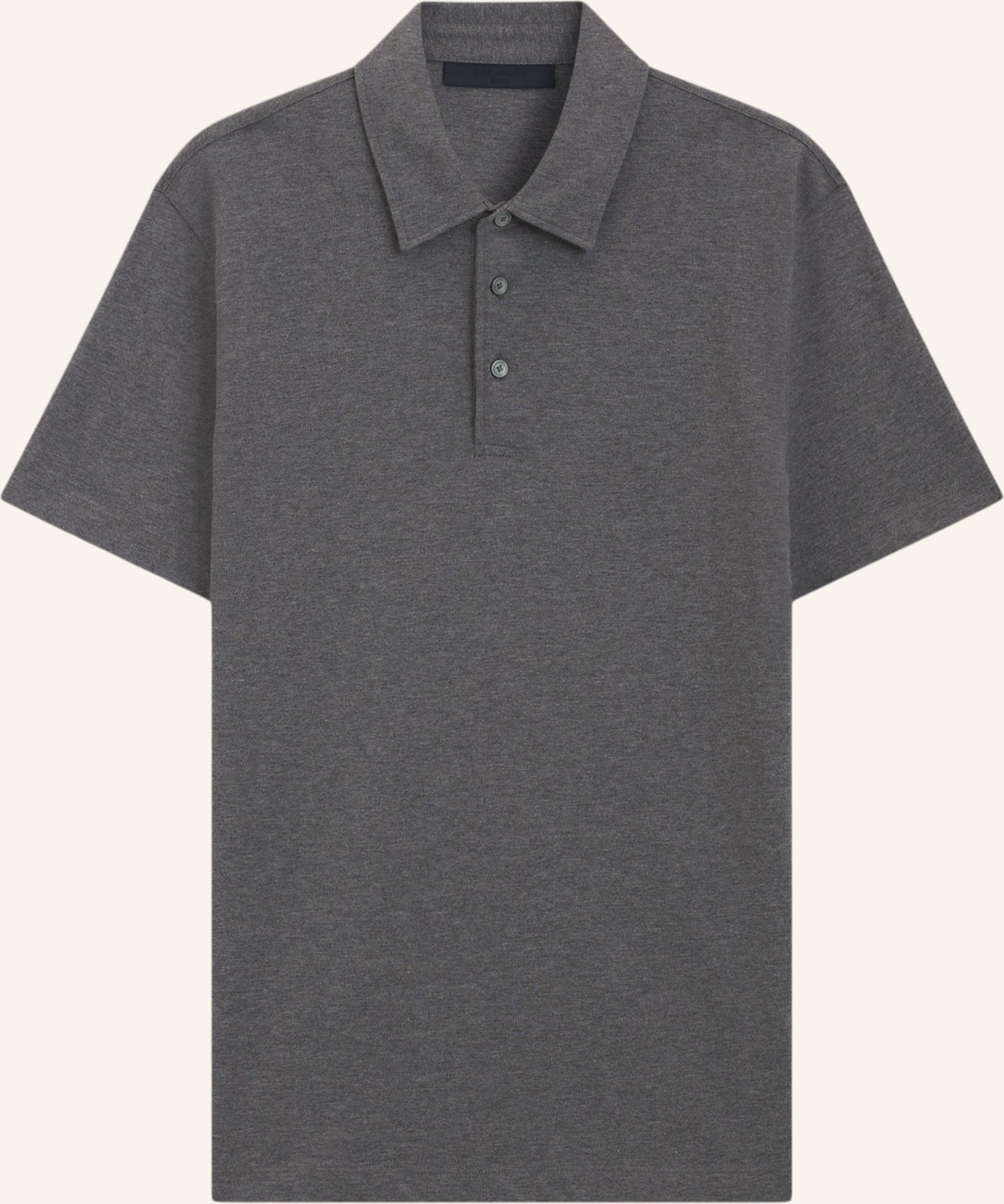 Boss Poloshirt Parris 37_Db Regular Fit grau