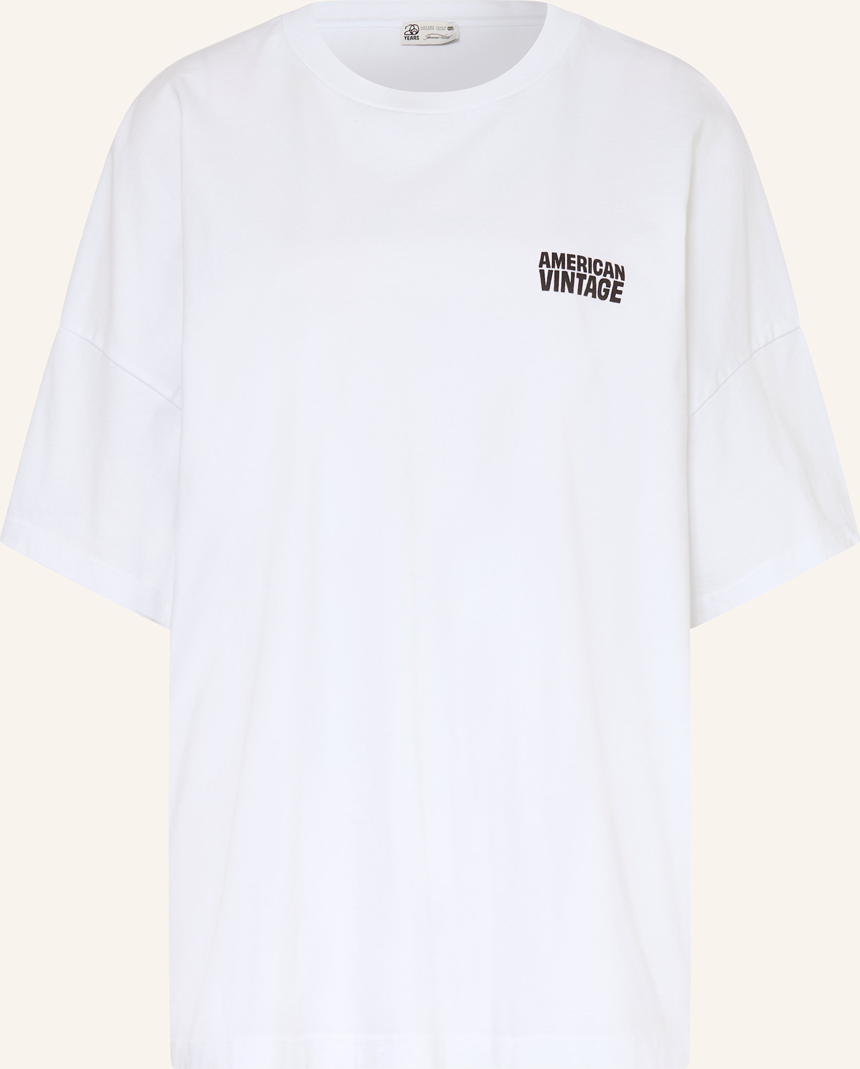 American Vintage T-Shirt Fizvalley weiss