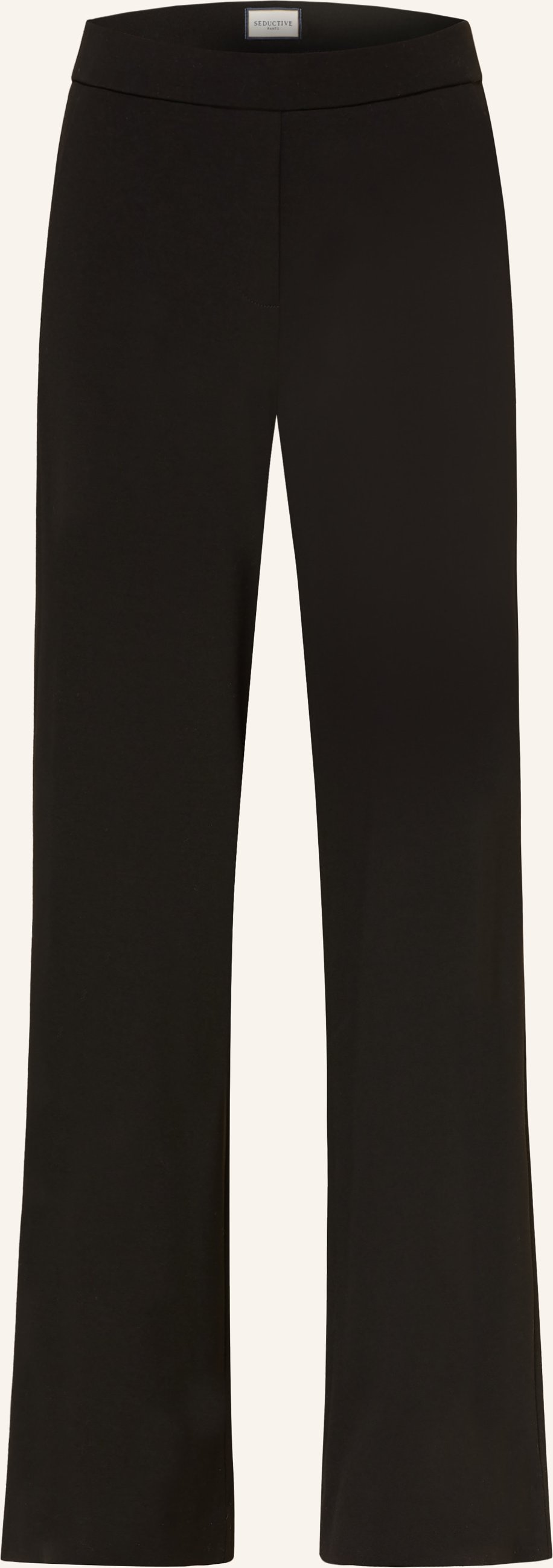Seductive Marlenehose Naley Aus Jersey schwarz