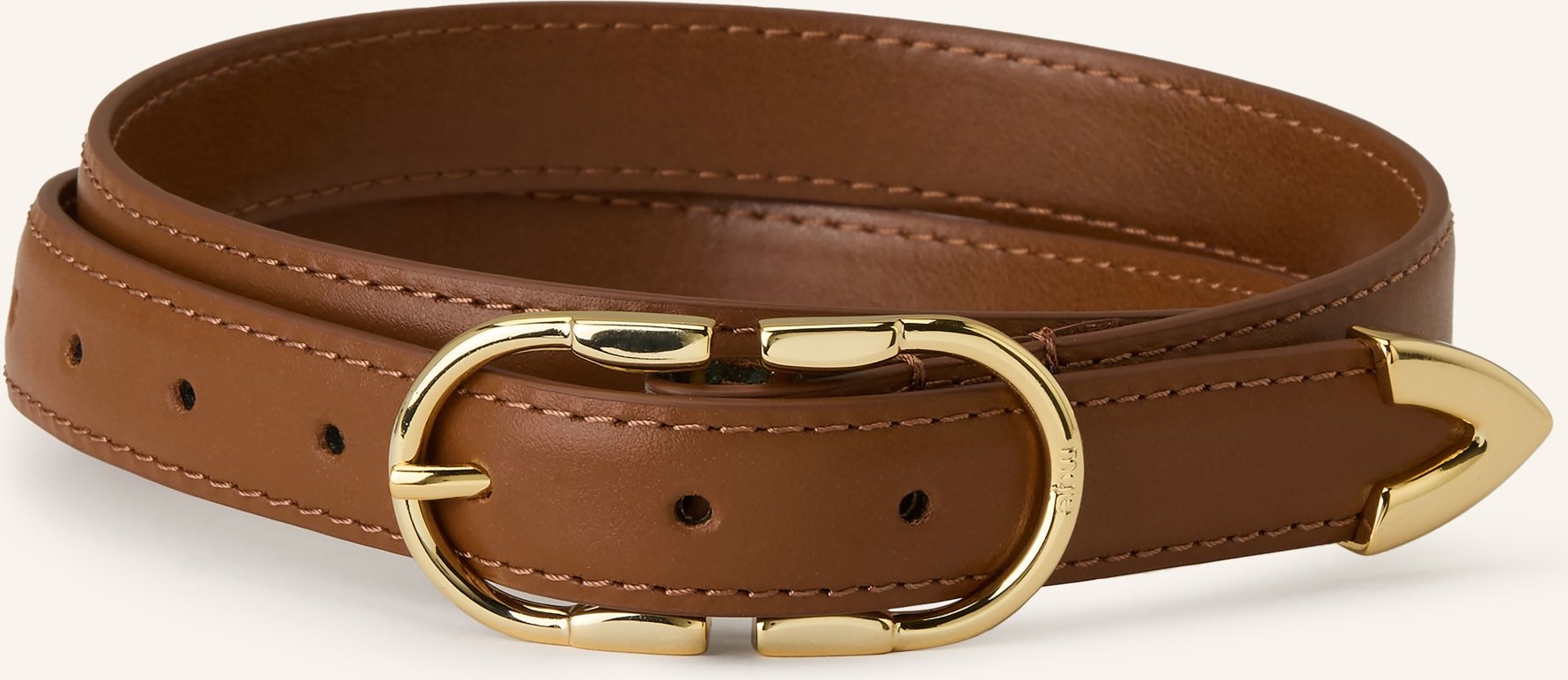 Maje Ledergürtel braun