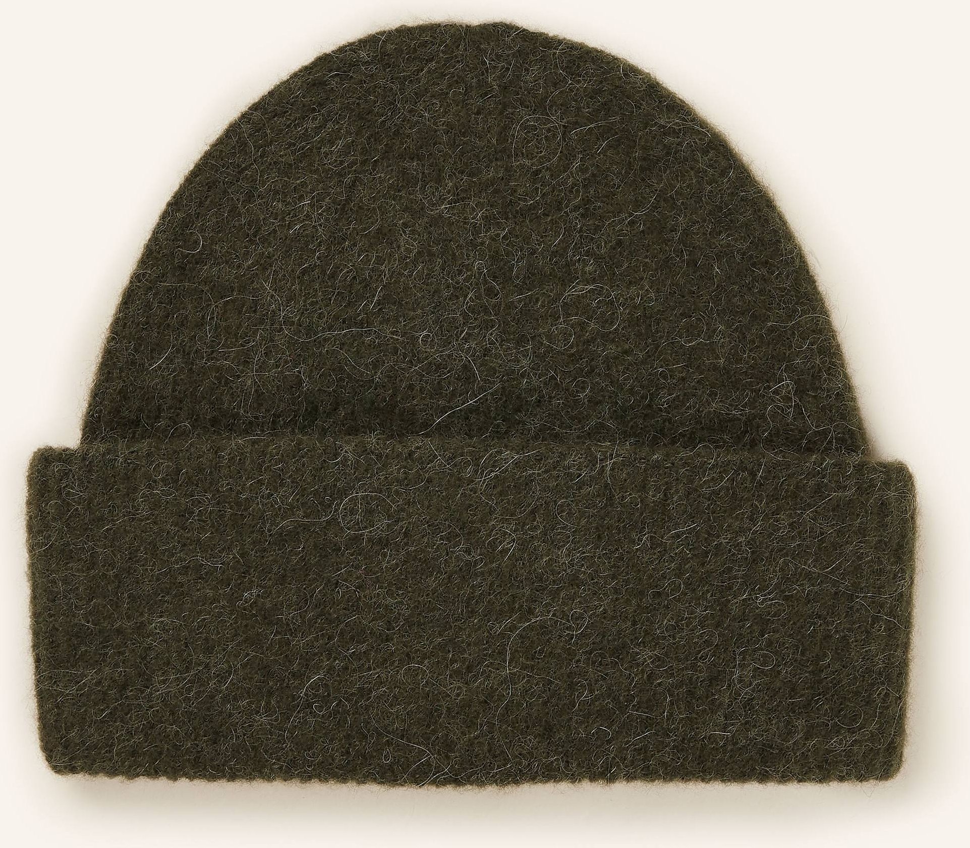 Samsøe Samsøe Mütze Nor Mit Alpaka gruen