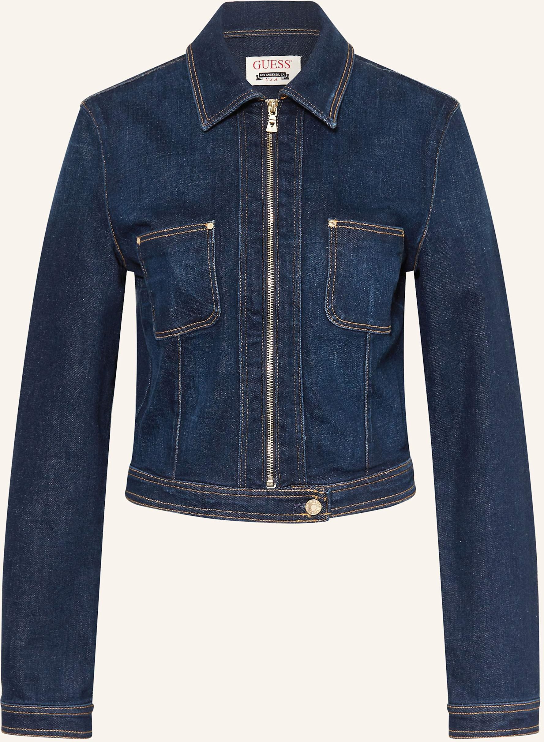 Guess Jeansjacke Amelie blau