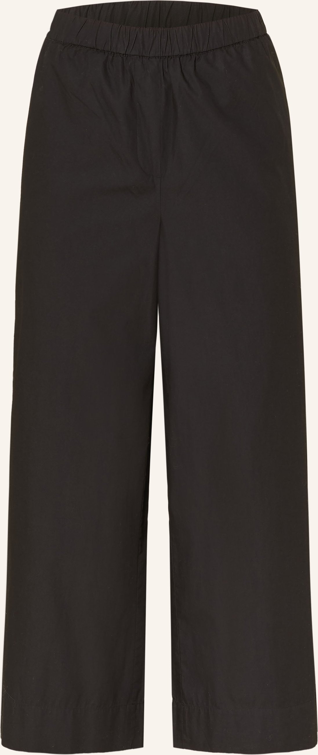 Tommy Hilfiger Marlenehosen Poplin schwarz