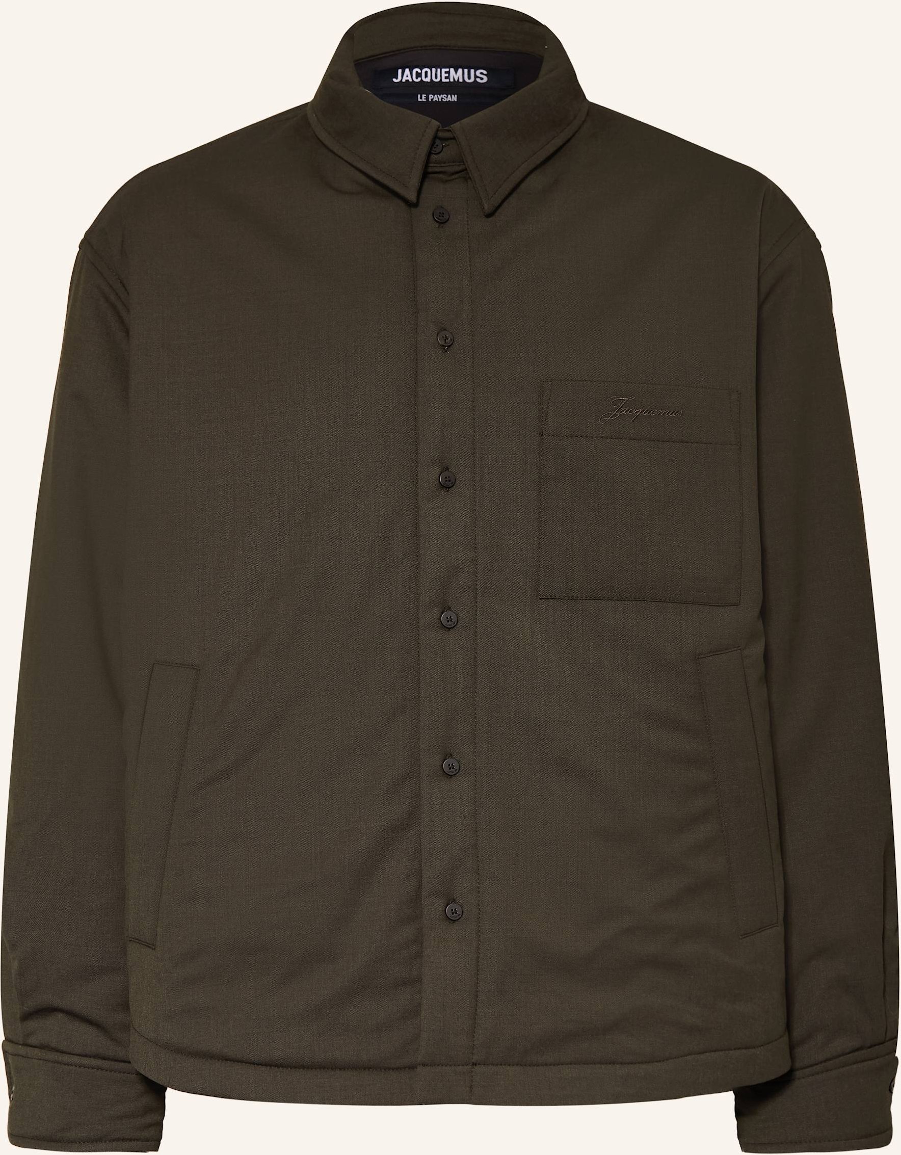 Thumbnail - Jacquemus Overshirt La Chemise Boulanger gruen