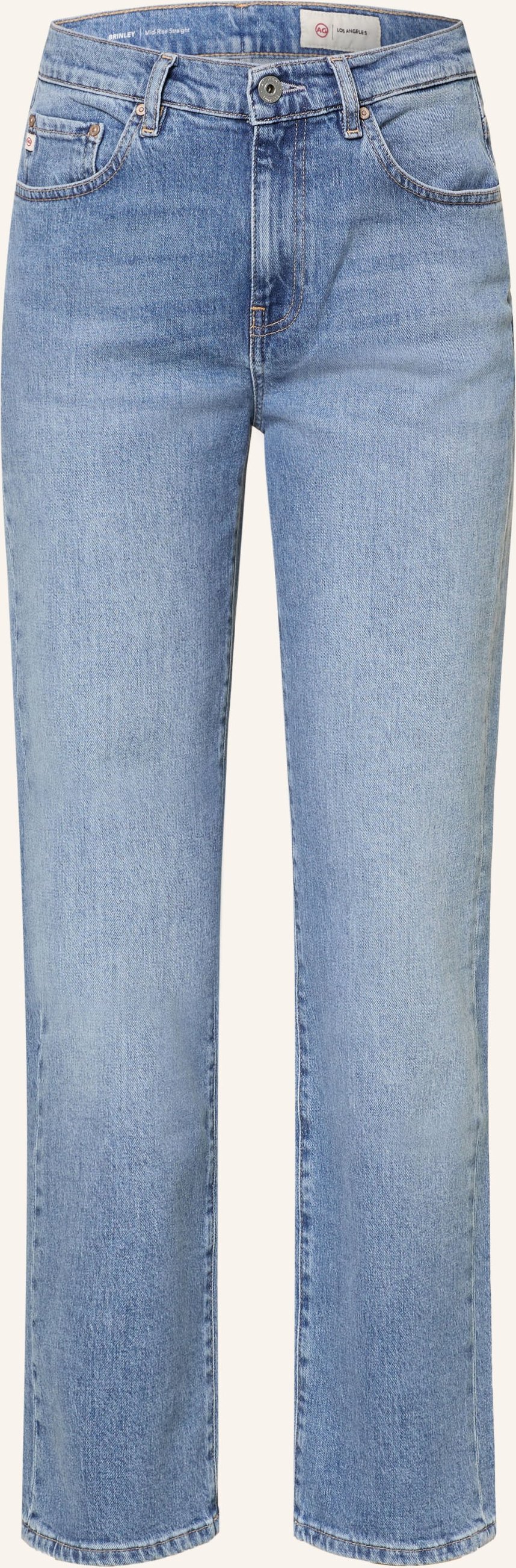 Ag Jeans Straight Jeans Brinley blau