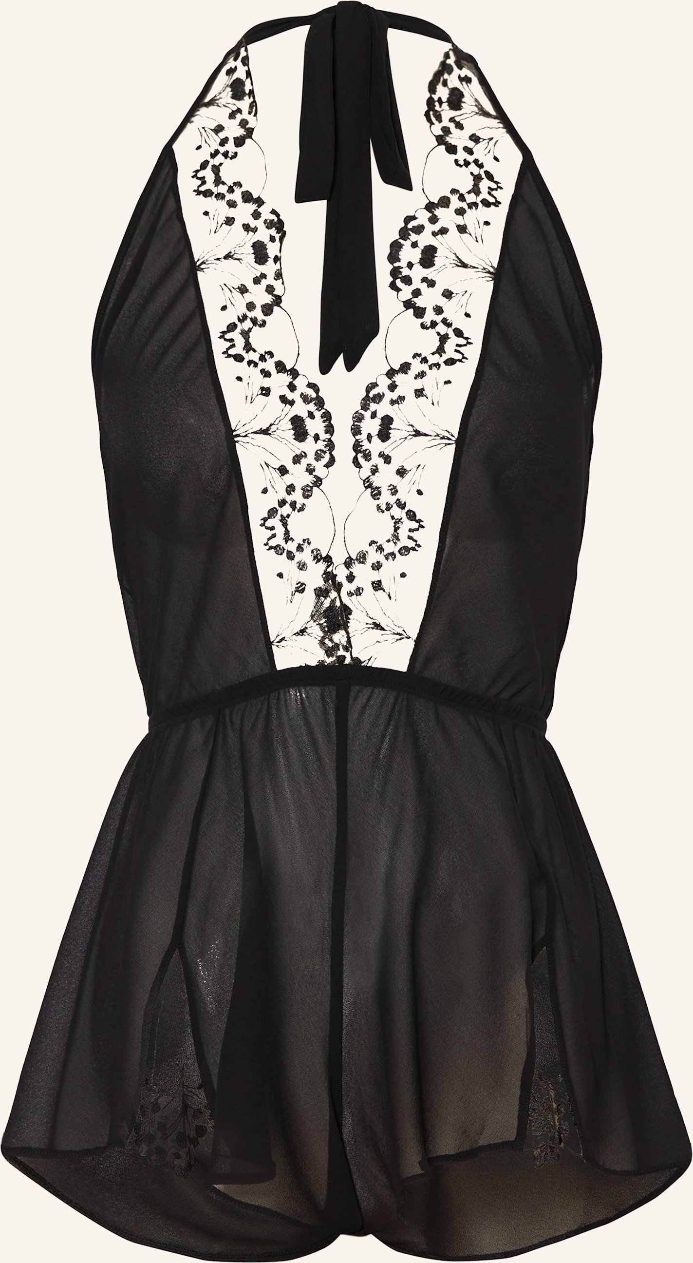 Bluebella Schlaf-Jumpsuit Marisa schwarz