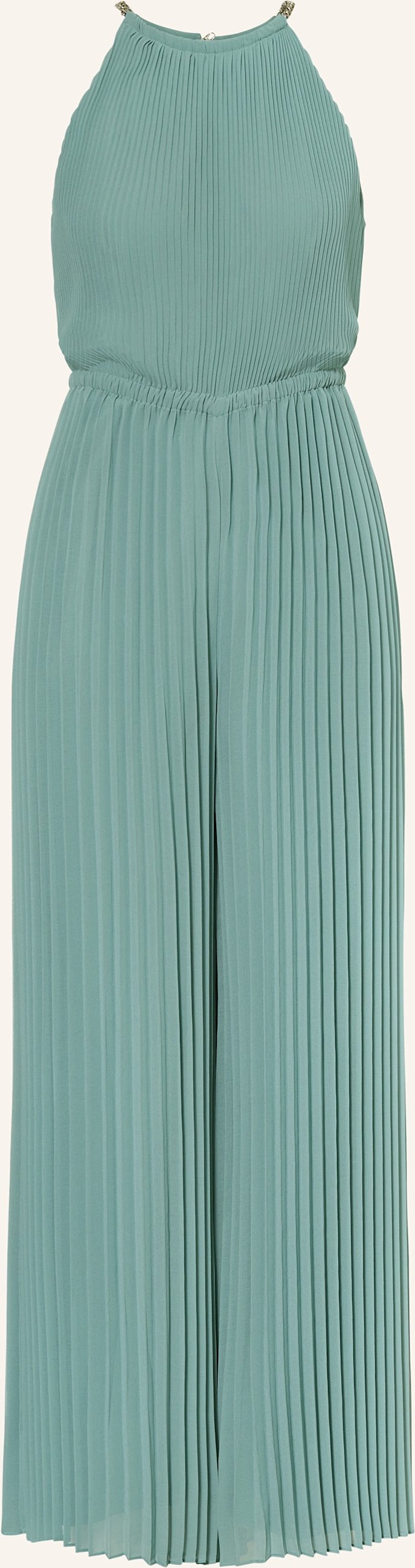 Apart Plissee-Jumpsuit gruen