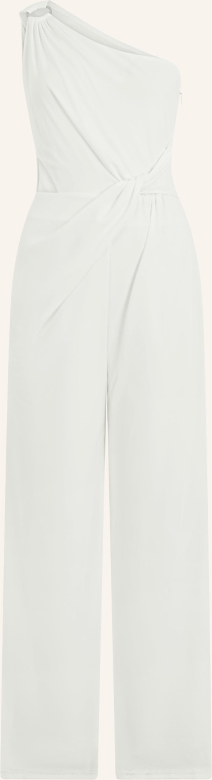 Apart One-Shoulder Jerseyoverall weiss