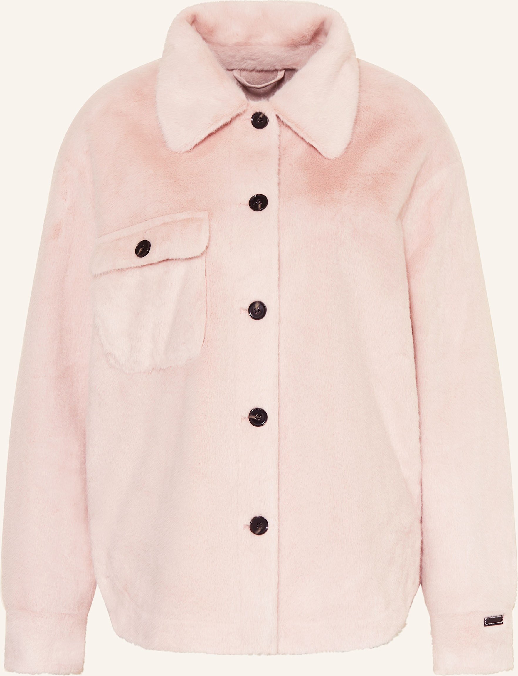 Lilienfels Kunstpelz-Jacke rosa