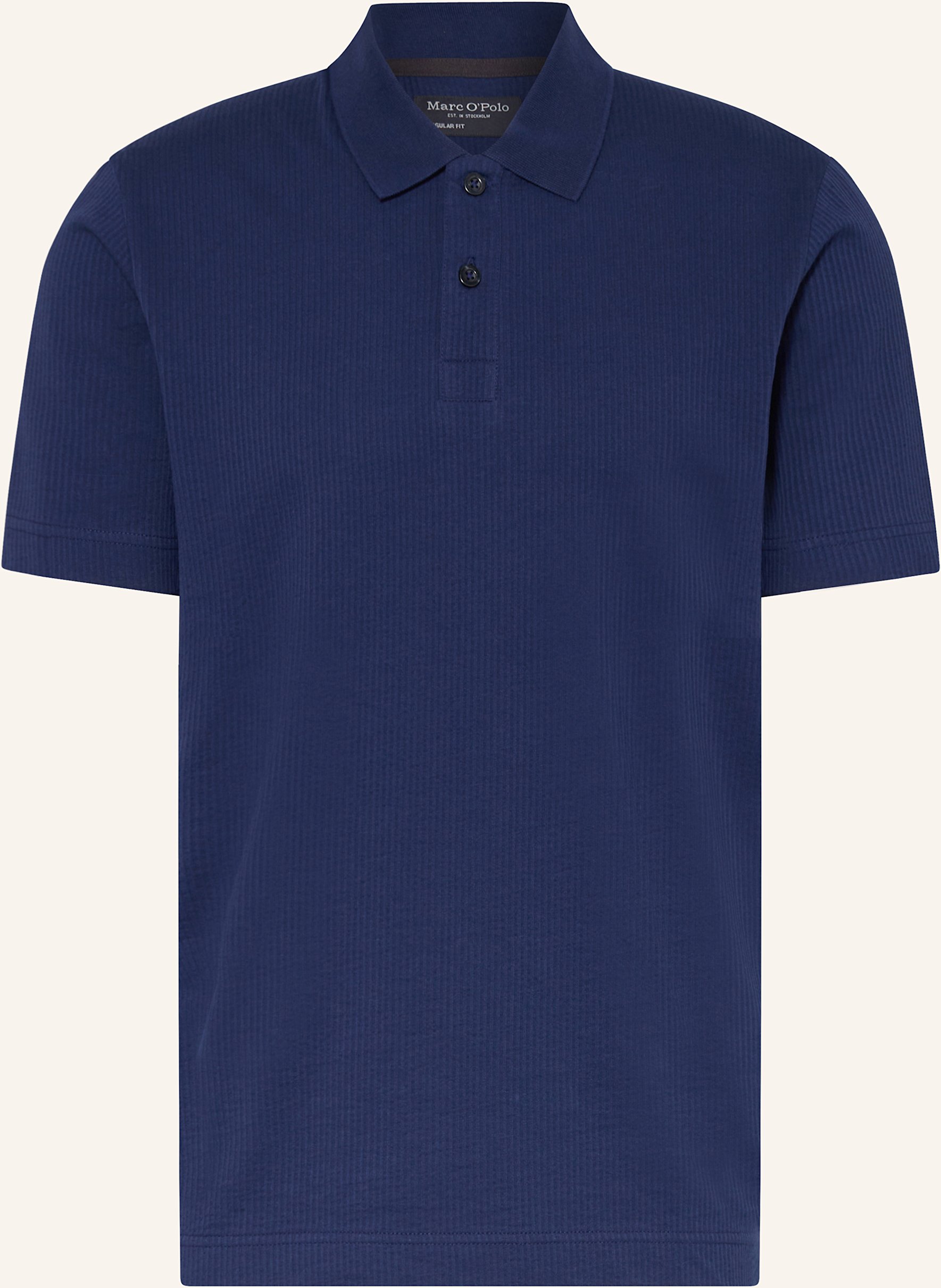 Marc O'polo Jersey-Poloshirt Regular Fit blau