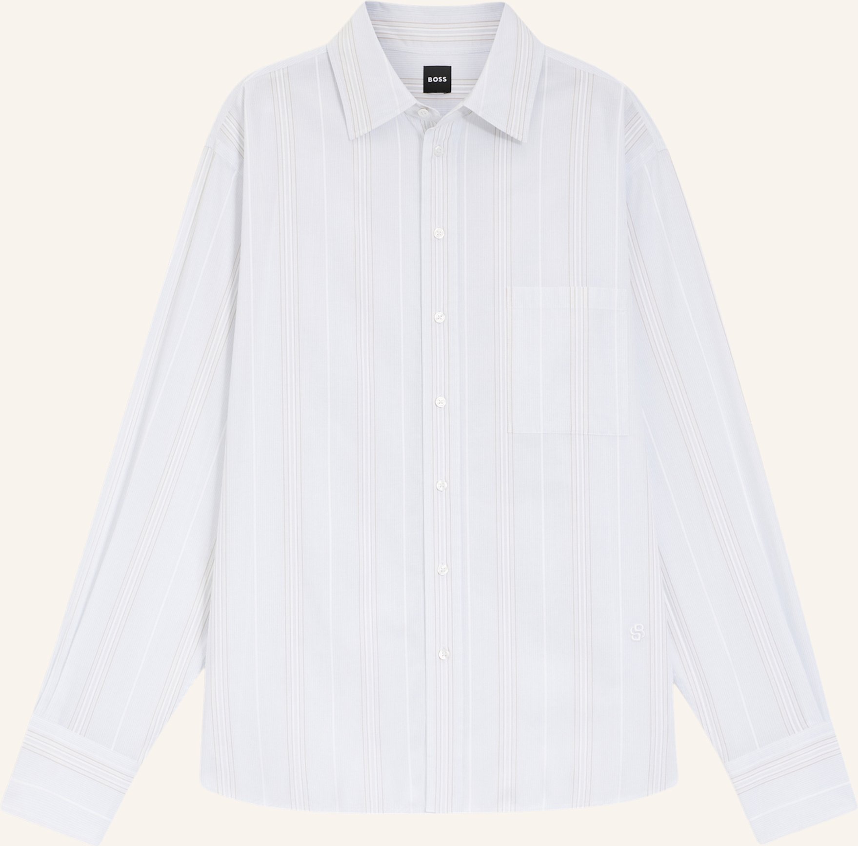 Boss Business Bluse Saturday_1 Relaxed Fit blau