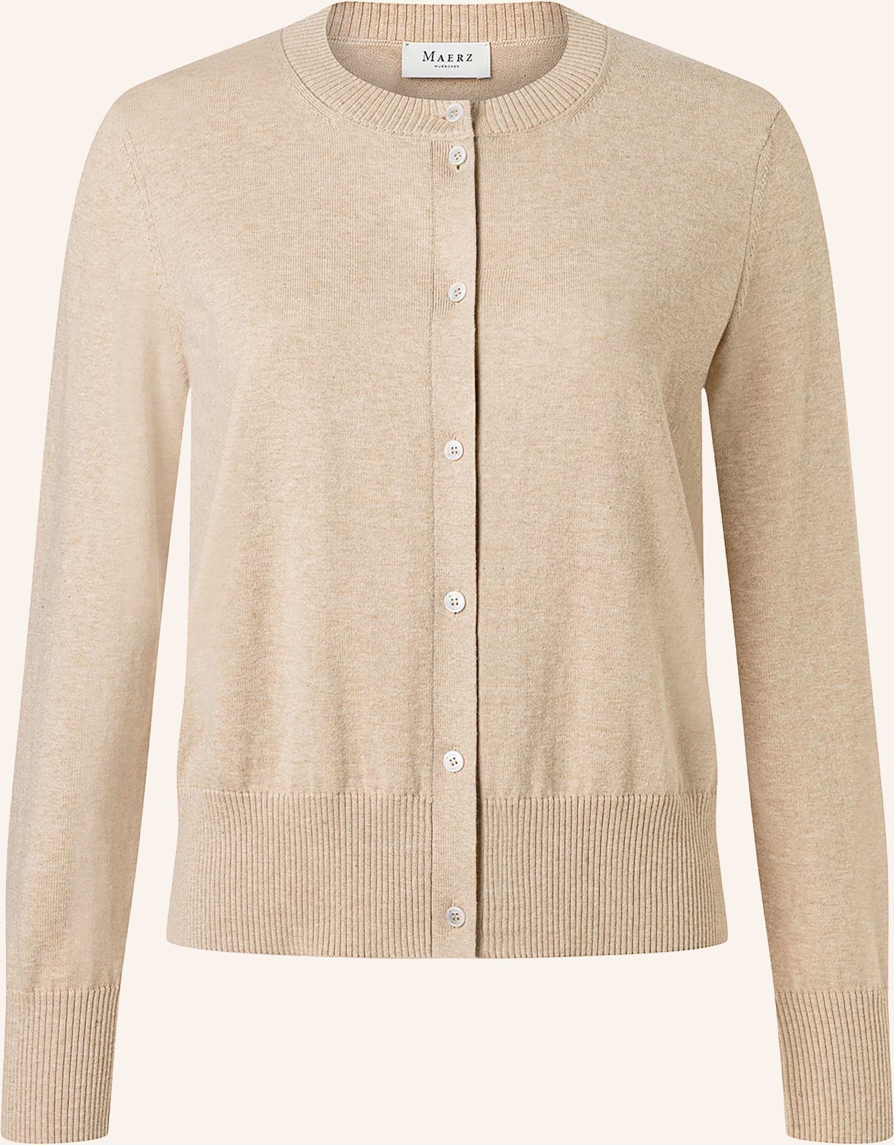 Maerz Muenchen Strickjacke beige