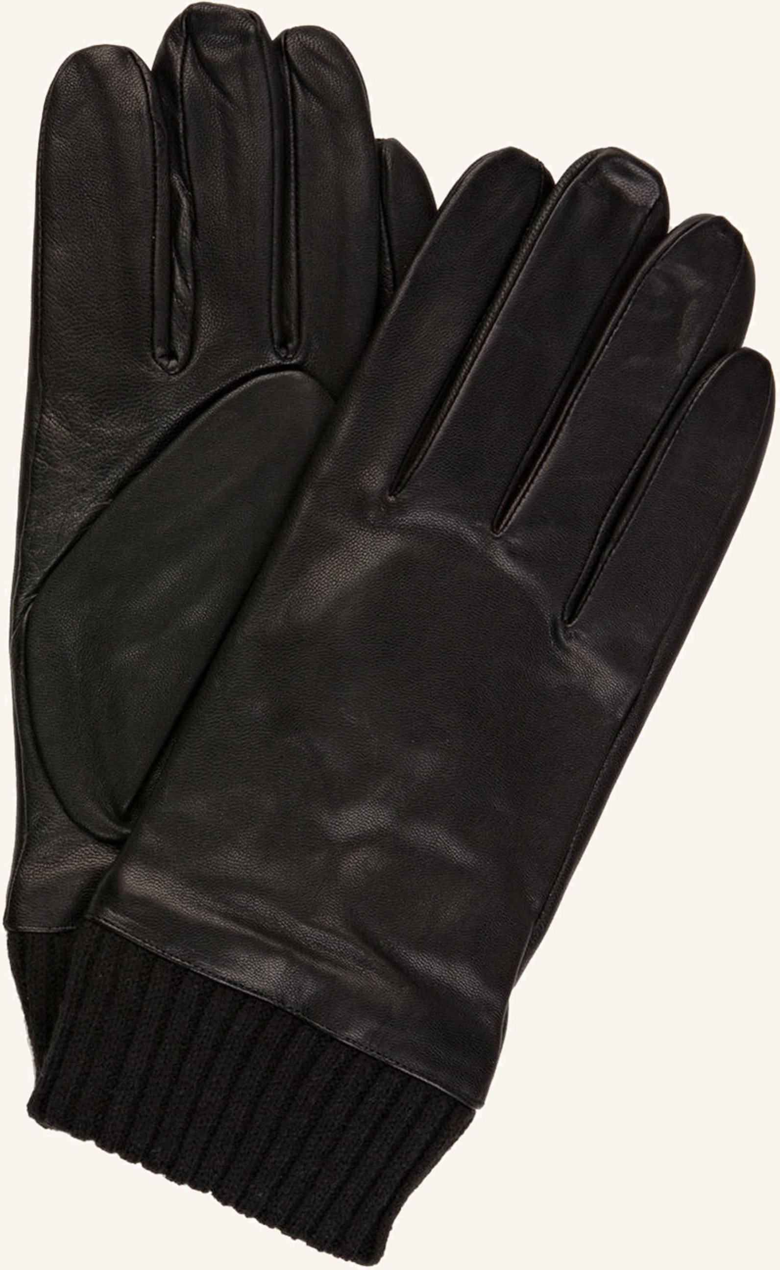 Paul Lederhandschuhe schwarz