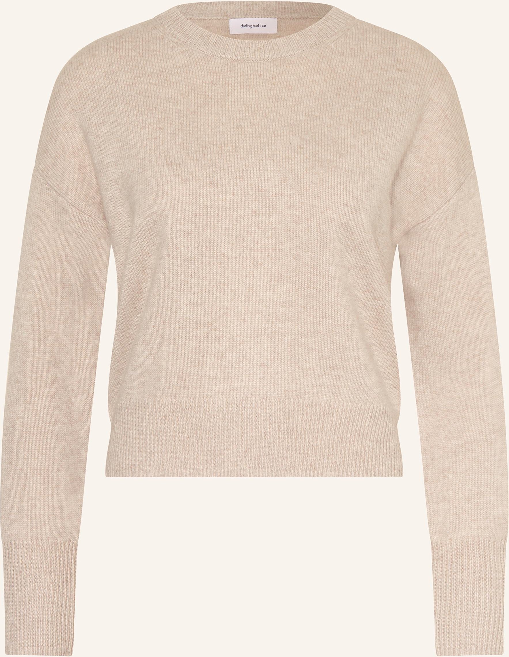 Darling Harbour Cashmere-Pullover beige