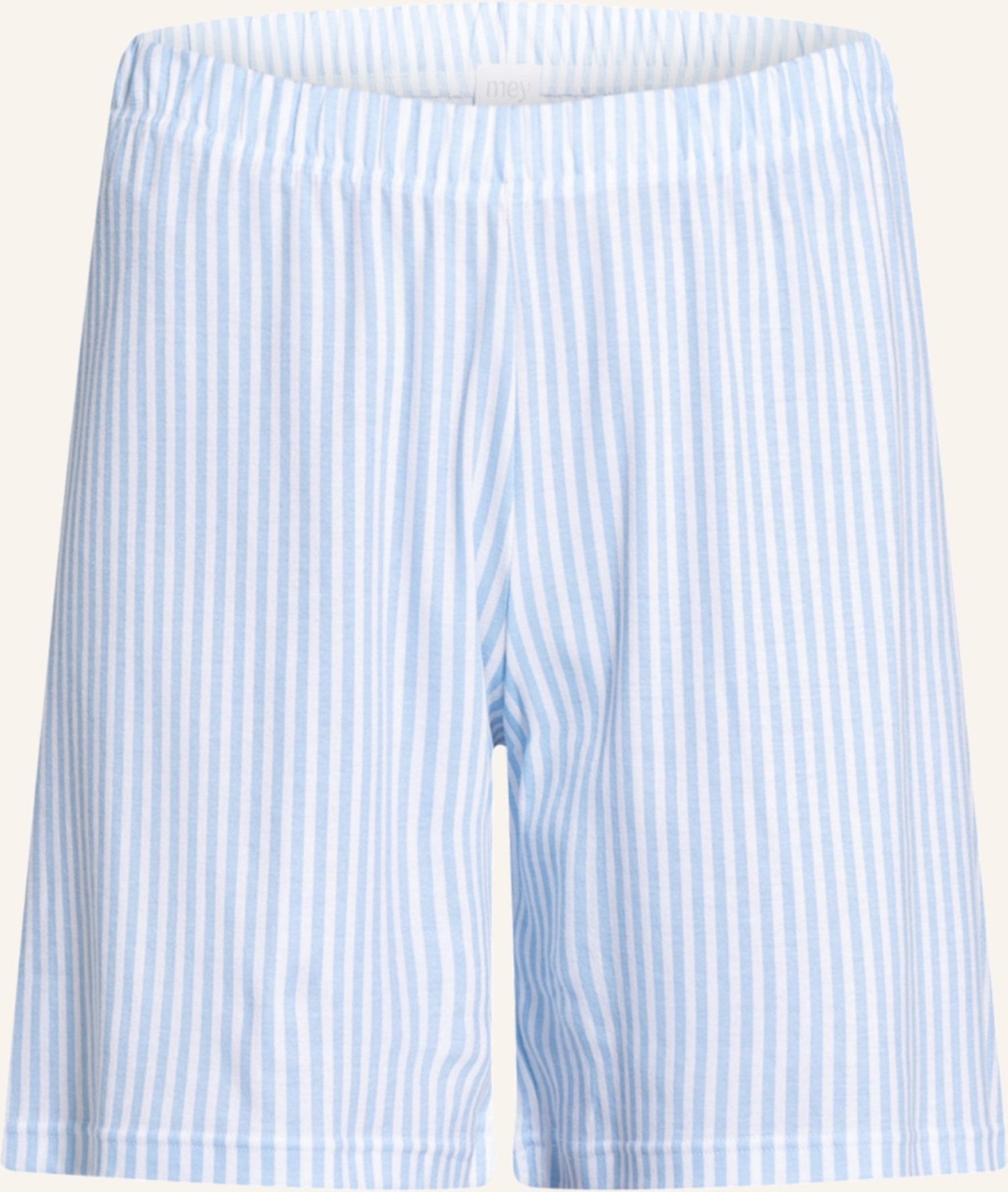 Mey Schlafshorts Serie Sleepsation blau