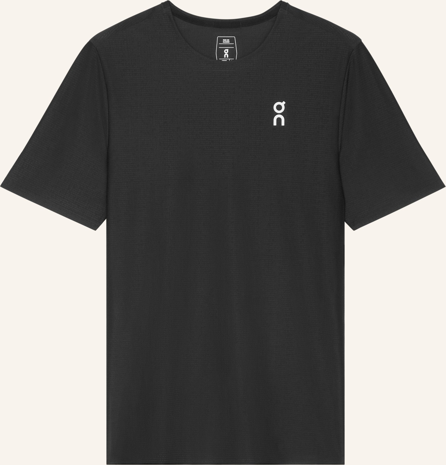 On T-Shirt Court-T schwarz